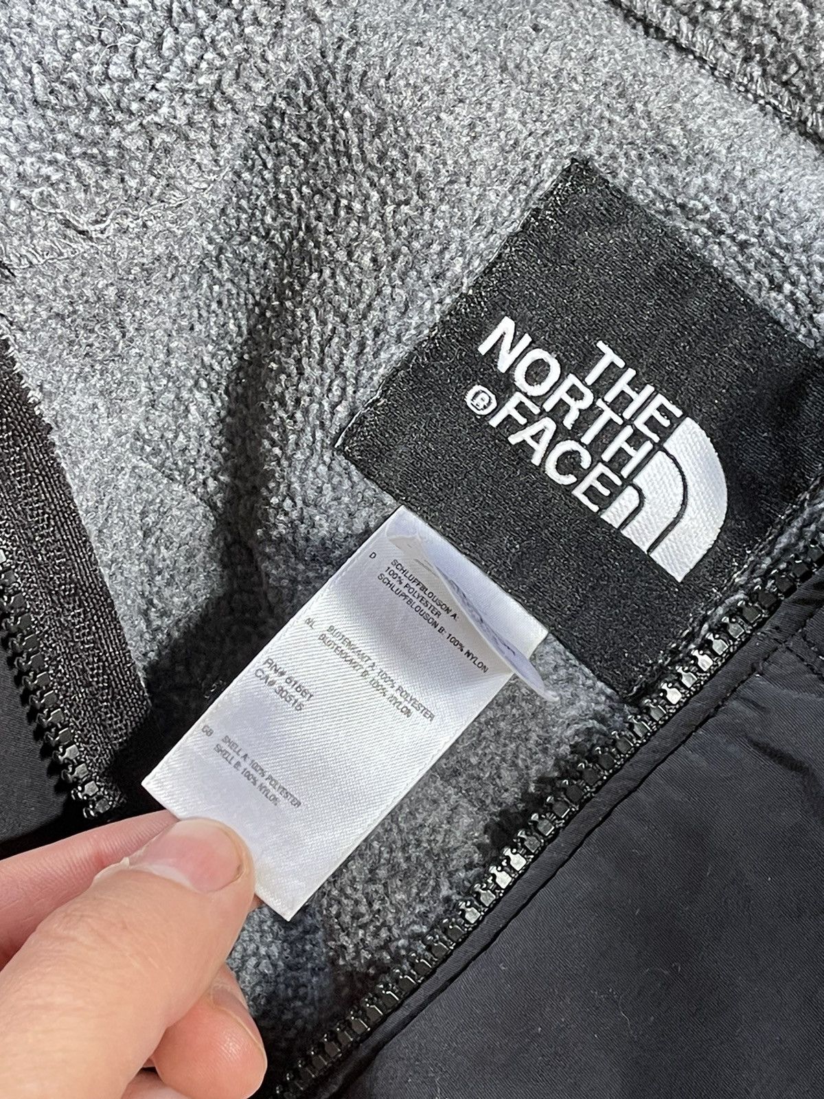 The North Face The North Face Grey Short Zip fleece jacket Size XS / US 0-2 / IT 36-38 - 6 Thumbnail