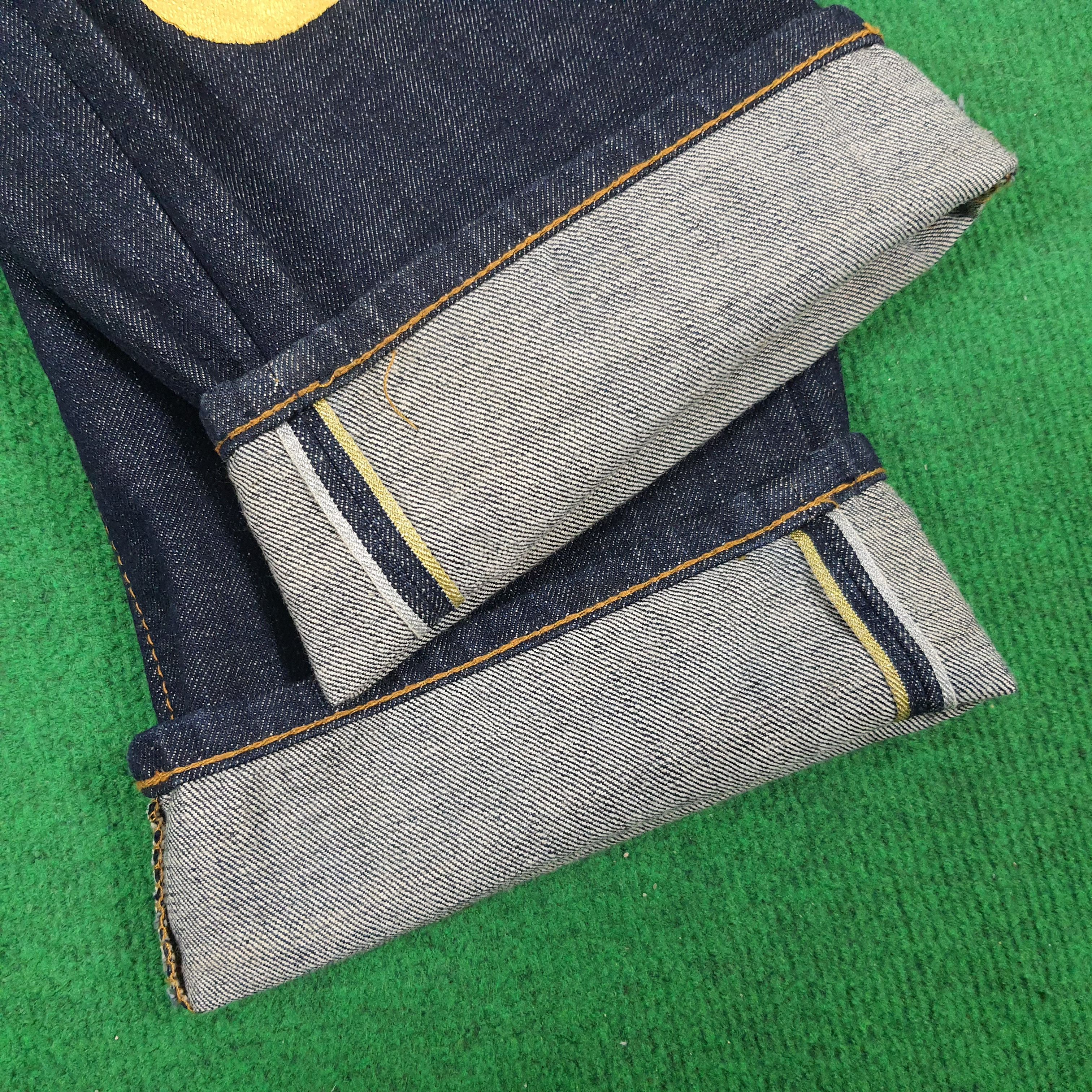 Japanese Brand Vintage Evisu Japanese Brand Custom Daicock Selvedge Jeans Size US 31 - 14 Thumbnail
