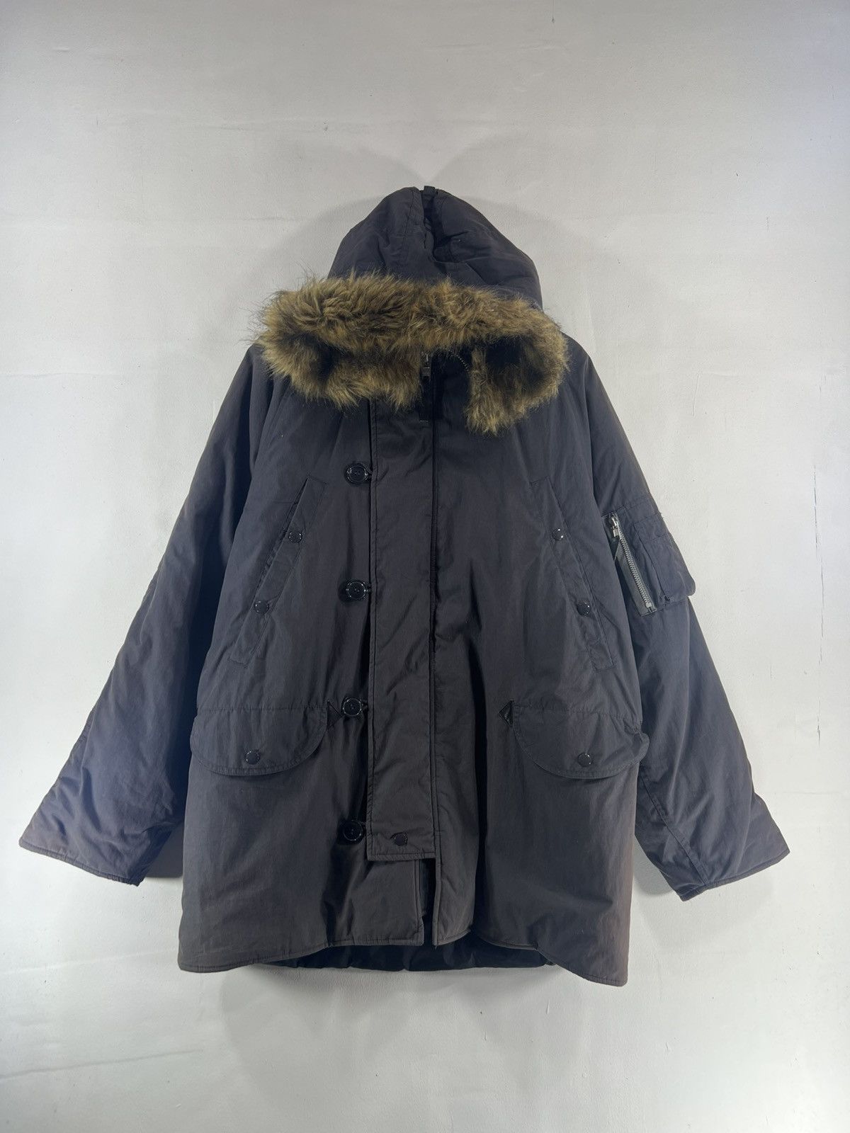 Alpha Industries Alpha Industries Parka With Mohair Hooded Size US L / EU 52-54 / 3 - 1 Thumbnail
