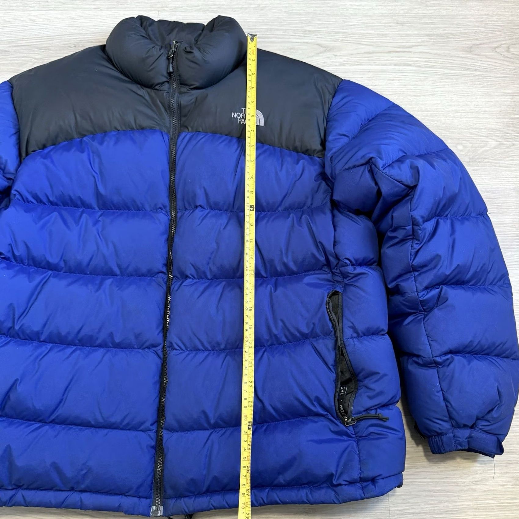The North Face North Face Nuptse Puffer Jacket Mens XXL 2X Blue Black Winter Goose Down Coat Size US XXL / EU 58 / 5 - 6 Thumbnail
