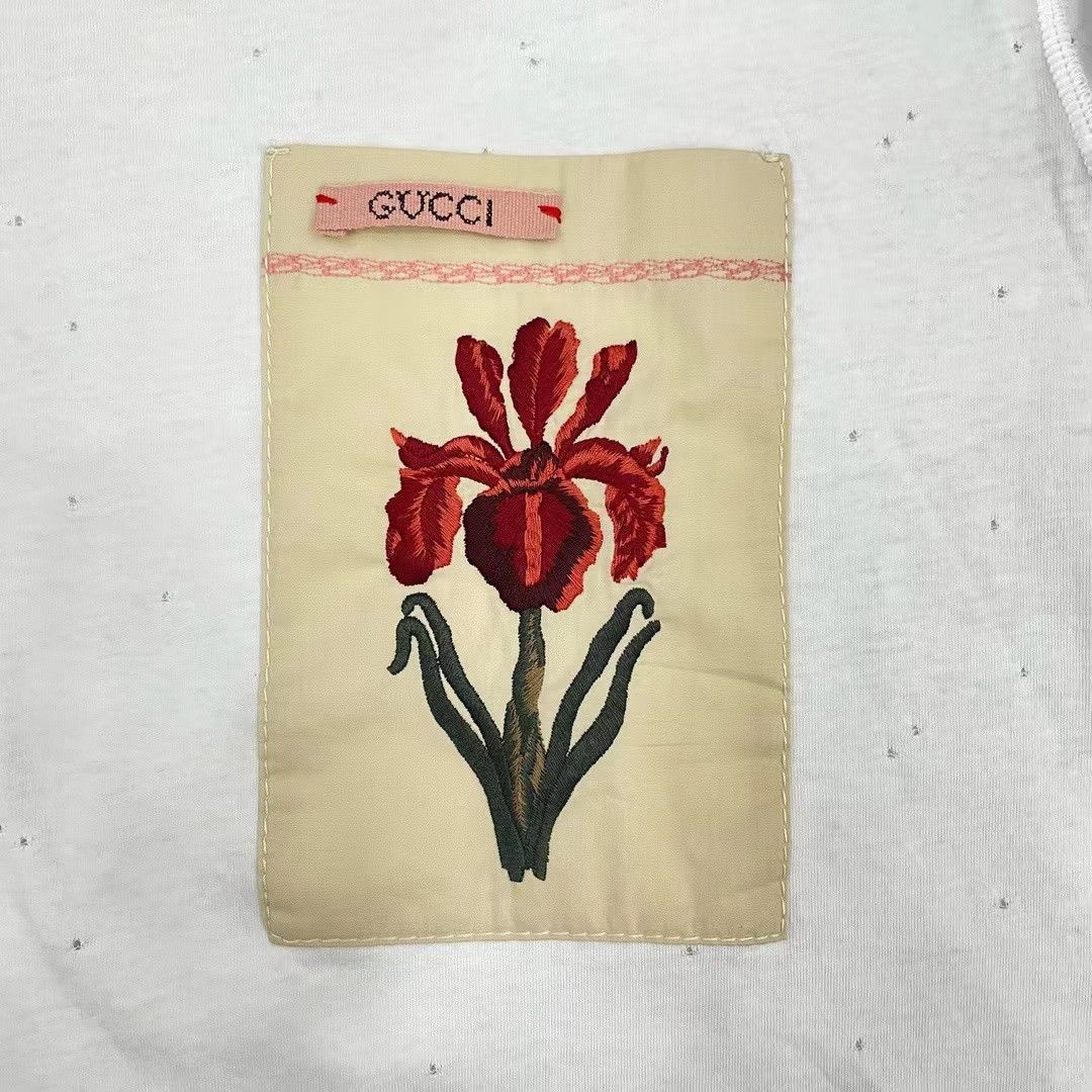 Gucci Gucci floral pocket hole short sleeves Size US M / EU 48-50 / 2 - 3 Thumbnail