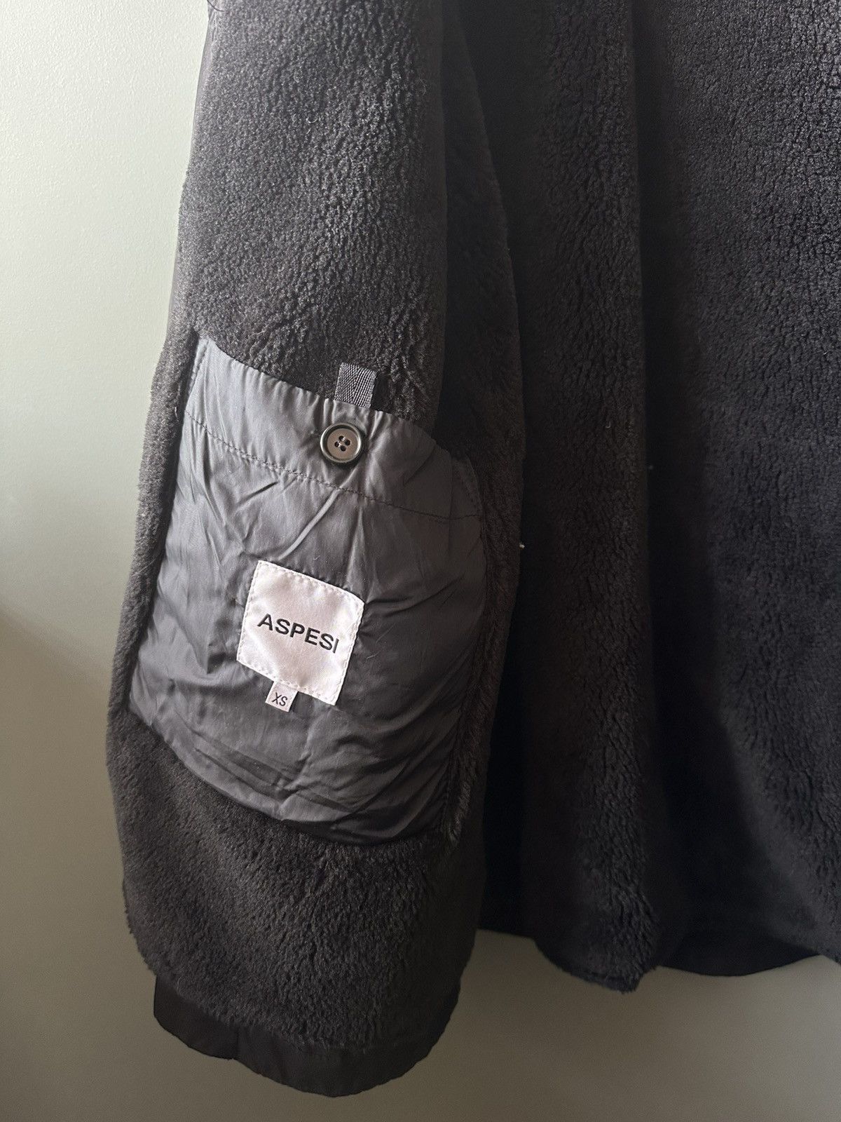 Aspesi Aspesi Thermore Faux Fur Black Lined Parka Size XS Size US XS / EU 42 / 0 - 5 Thumbnail