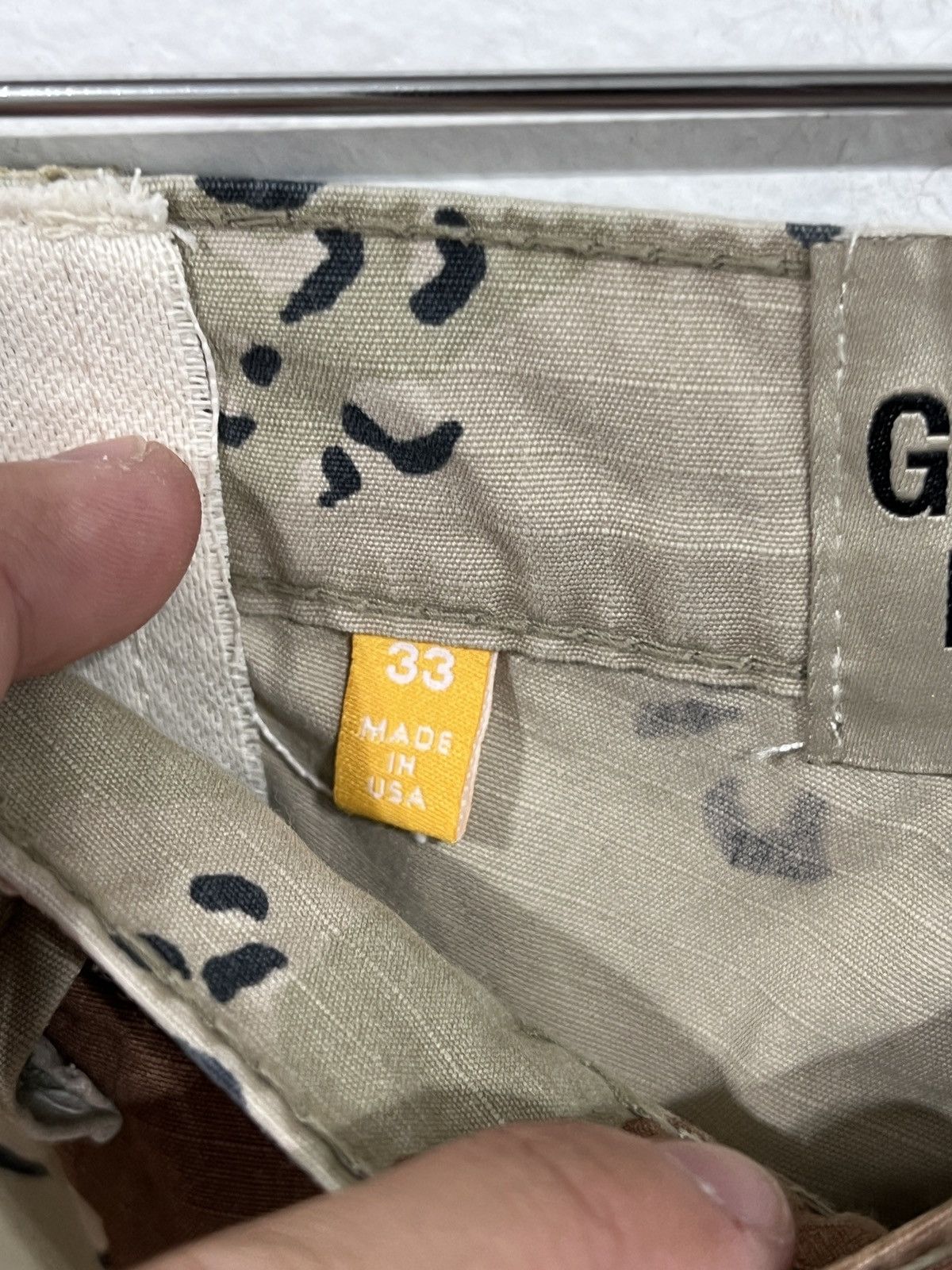 Gallery Dept. Gallery Dept. Desert Camo G Patch Jeans 33/32 Size US 33 - 3 Thumbnail