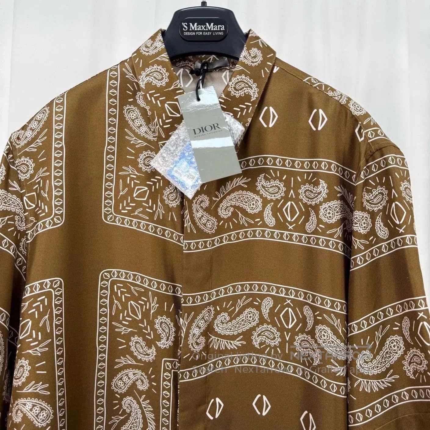 Dior dior short sleeve silk shirt with paisley pattern. Size US M / EU 48-50 / 2 - 3 Thumbnail