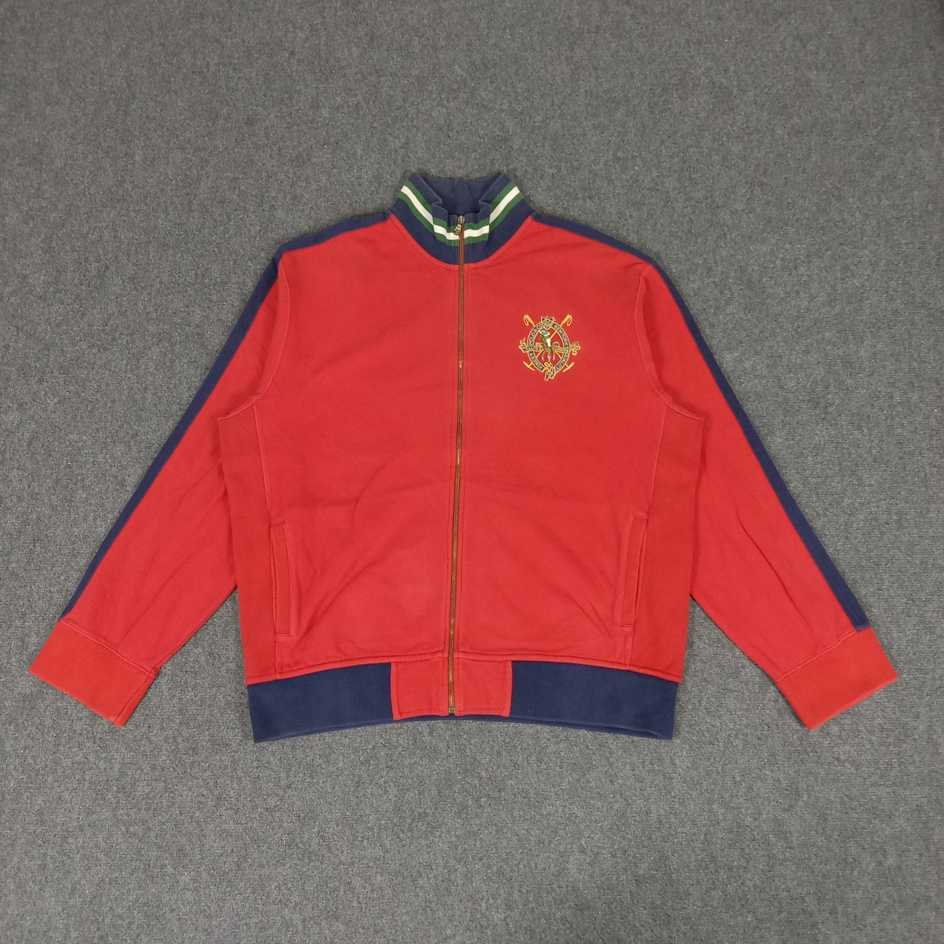 Polo Ralph Lauren × Vintage Polo by Ralph Lauren Logo Style Sweaters Jacket Size US XL / EU 56 / 4 - 1 Thumbnail