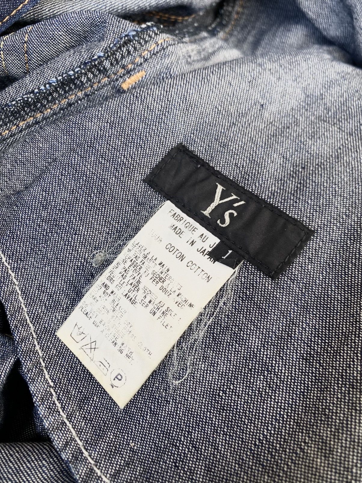 Yohji Yamamoto Y’s YOHJI YAMAMOTO JEANS Size US 33 - 3 Thumbnail