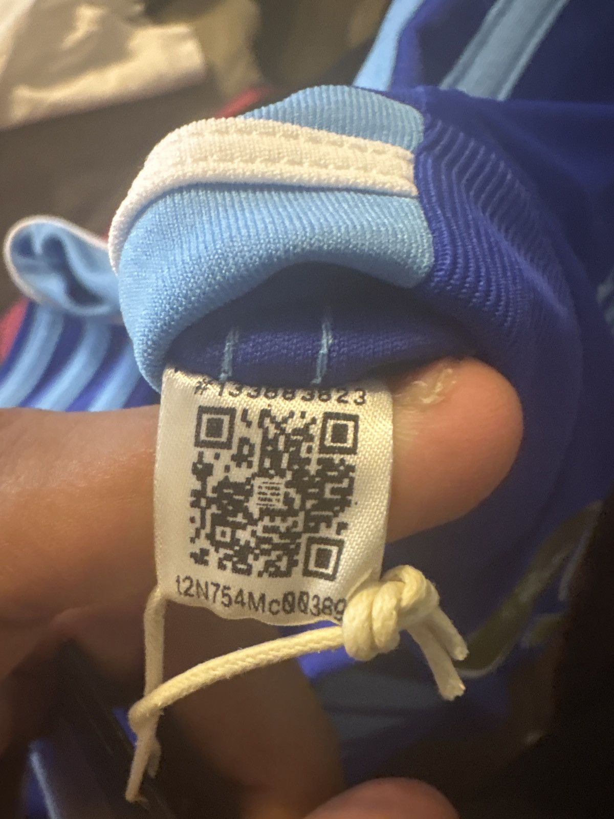Adidas ARG Adidas Argentina 24 Away blue Size US M / EU 48-50 / 2 - 7 Thumbnail