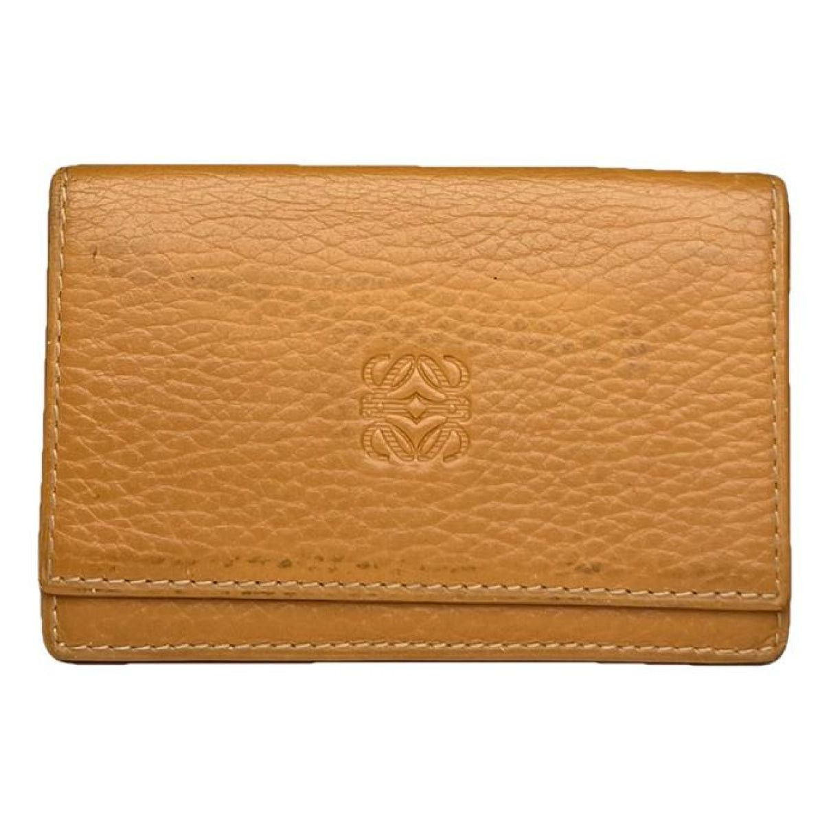 Loewe Puzzle Orange Leather Purse Size ONE SIZE - 1 Thumbnail