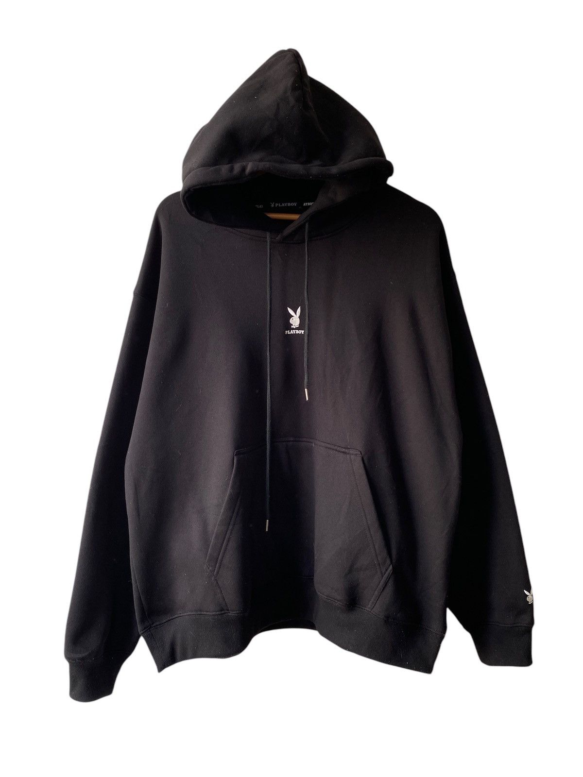 Playboy Centre Logo Back Hit Design Hoodie