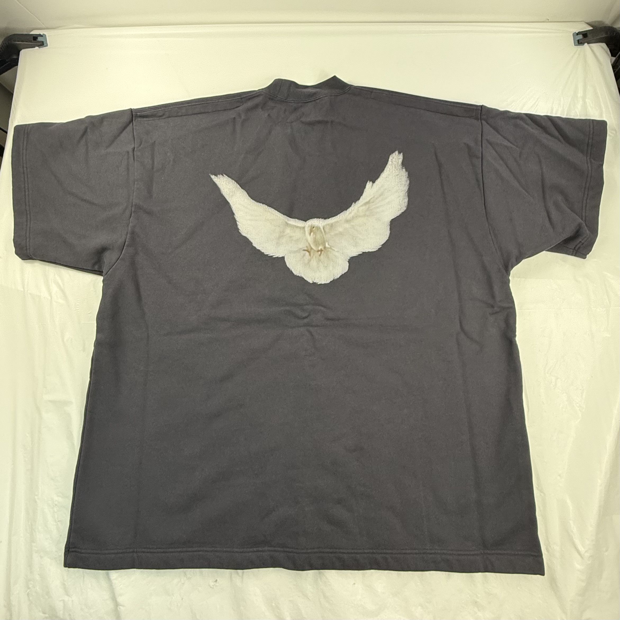 Gap × Kanye West Yeezy Gap Balenciaga No Seam Crop Dove T-Shirt