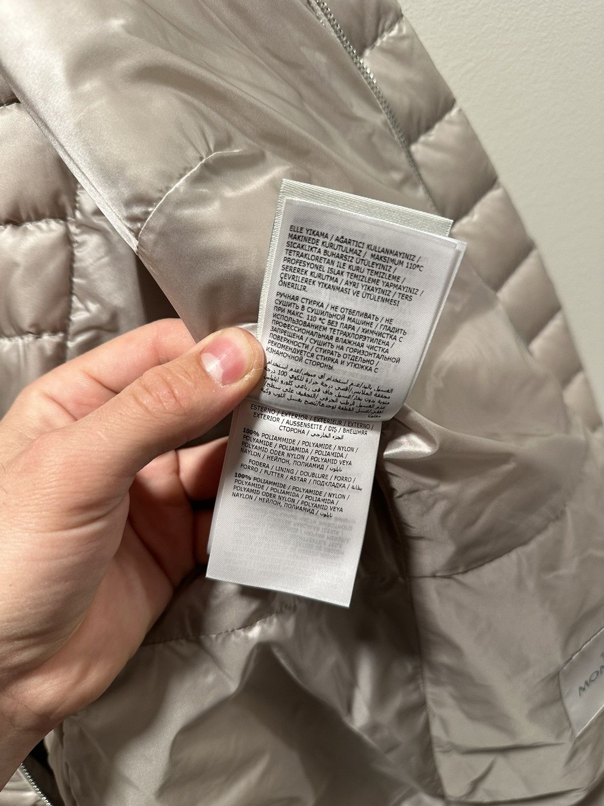 Moncler Moncler Grey Agatelon Long Puffer Jacket Size 2 / Small Size XS / US 0-2 / IT 36-38 - 14 Thumbnail