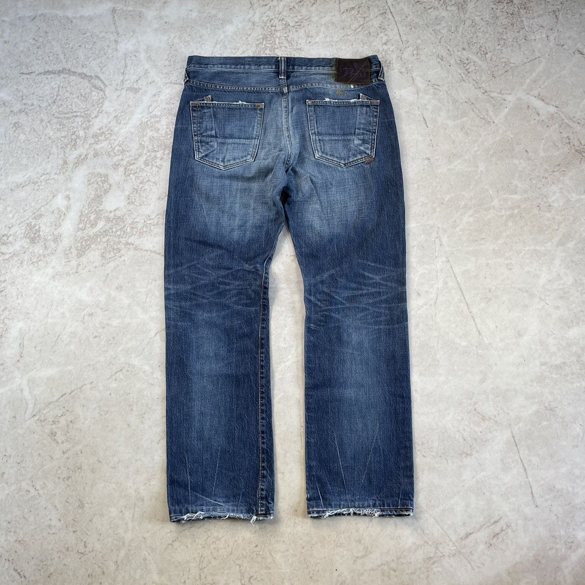 Japanese Brand × Prps PRPS Japan Opium Carti Distressed Baggy Denim Jeans Size US 34 / EU 50 - 9 Thumbnail
