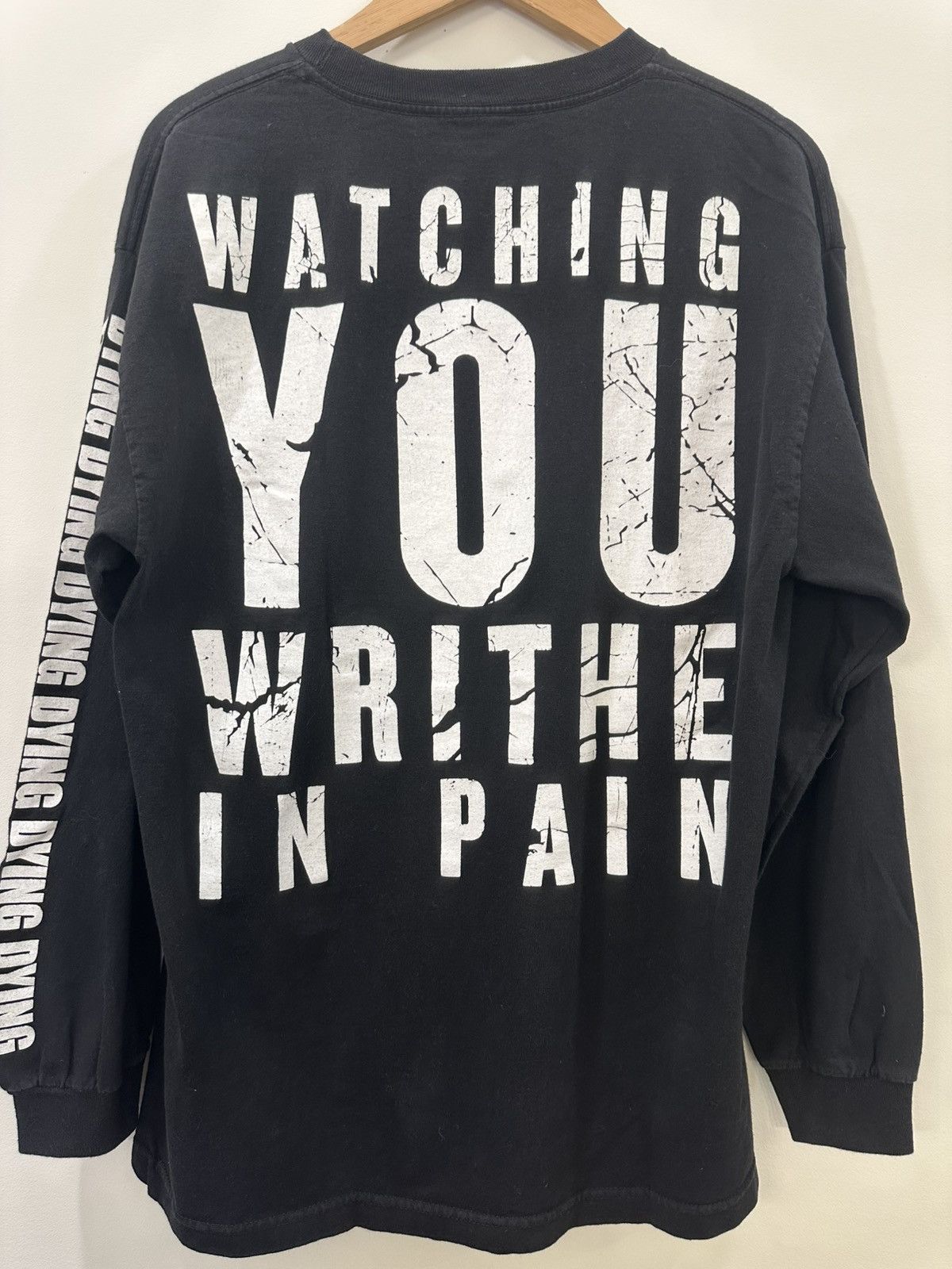 Band Tees Dying Fetus Long Sleeve Watching You Writhe In Pain Size US M / EU 48-50 / 2 - 5 Thumbnail