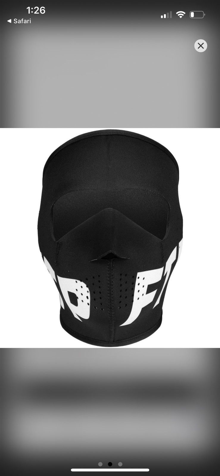 Fuck The Population FTP NEOPRENE MASK Size ONE SIZE - 2 Thumbnail