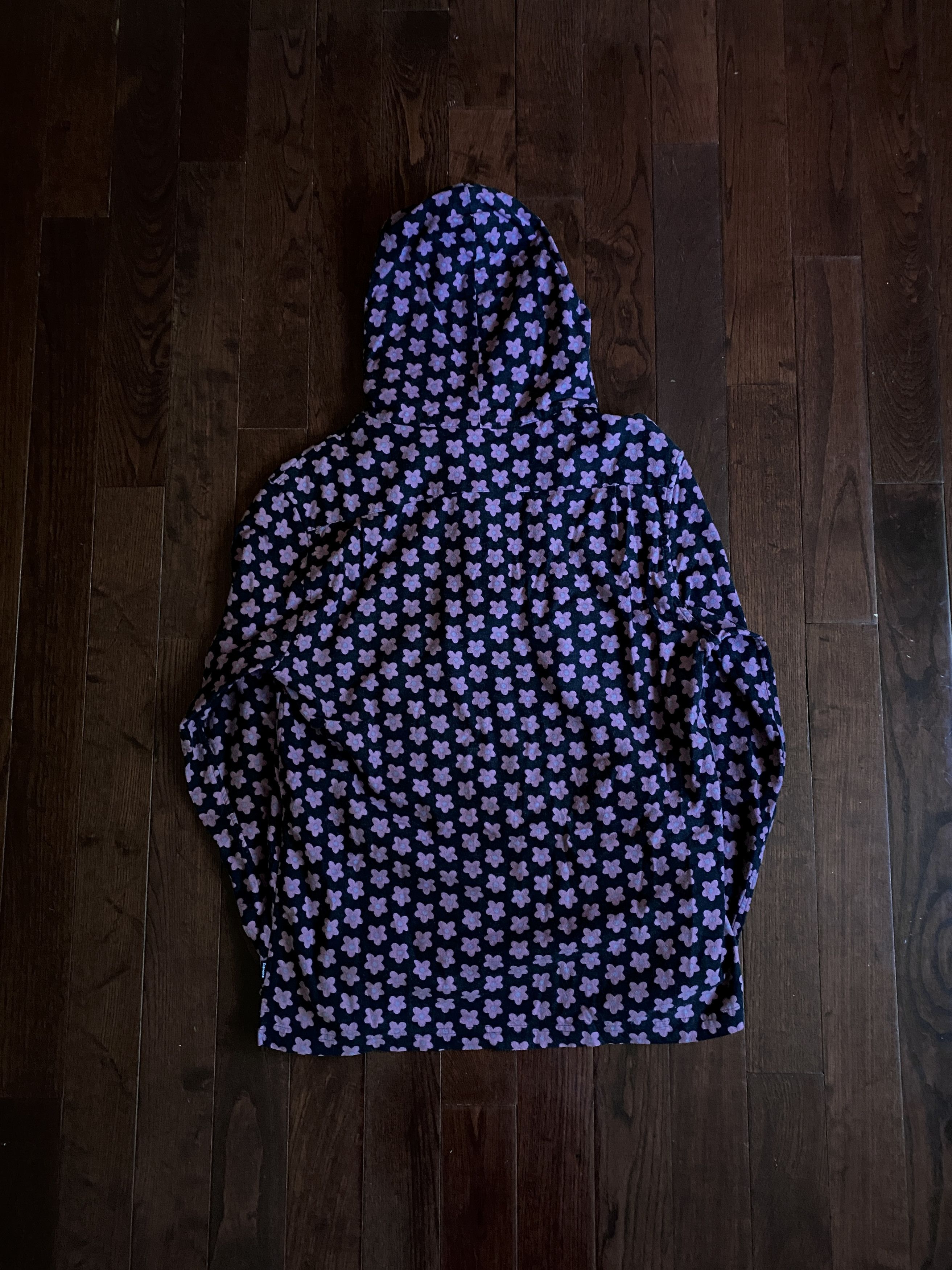Supreme Hooded Flower Flannel Shirt FW15 Size US M / EU 48-50 / 2 - 3 Thumbnail