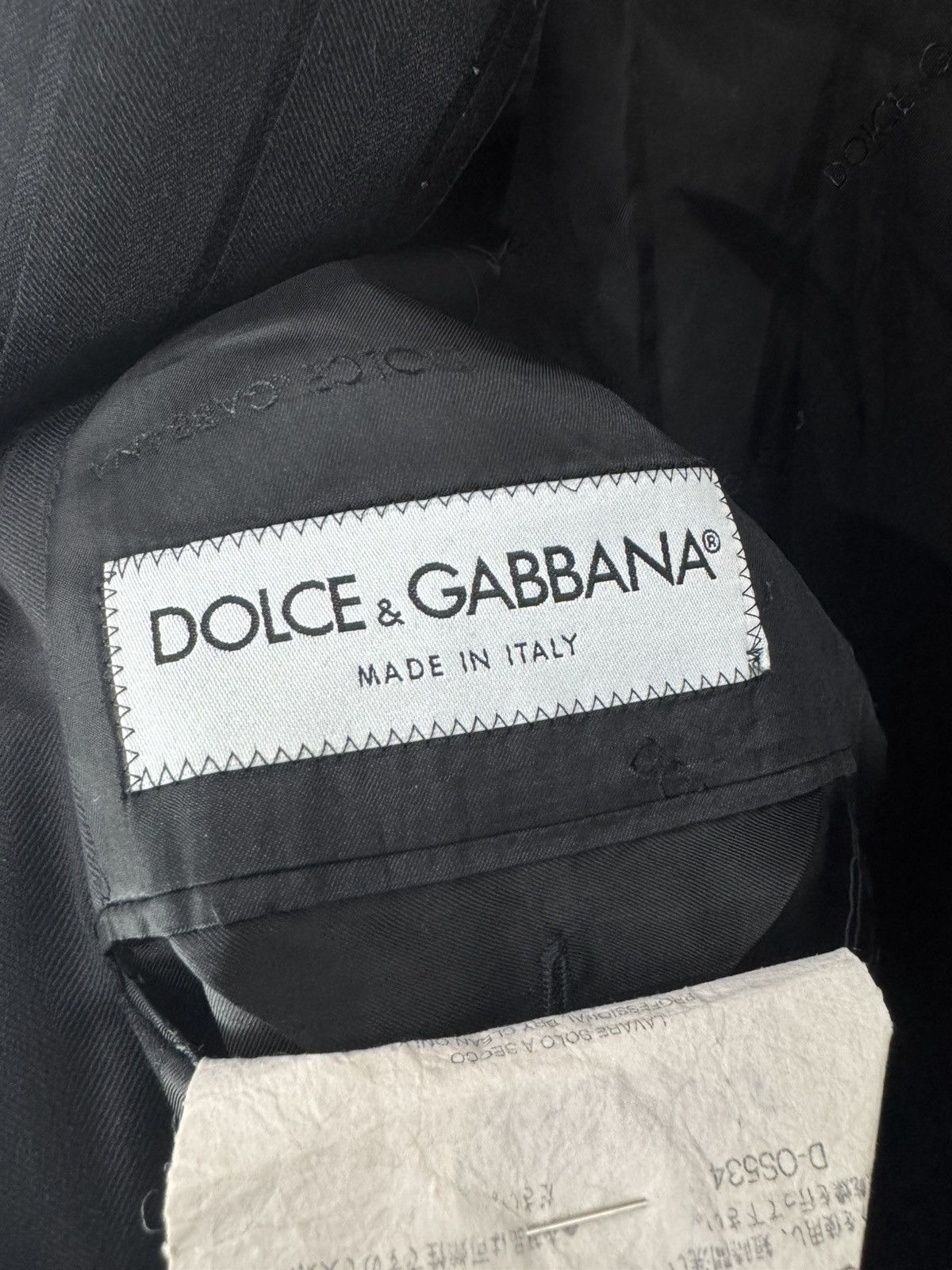 Dolce & Gabbana DOLCE & GABBANA Jacket Coat Blazer Striped Luxury Oversize Size 52R - 4 Thumbnail