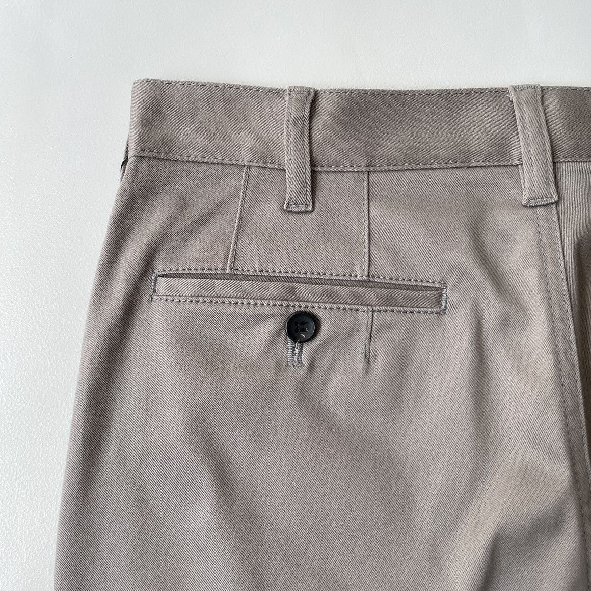 Comme des Garcons A/W 10 Pin Tuck Pleat Stone Cotton Pants Size US 32 / EU 48 - 11 Thumbnail