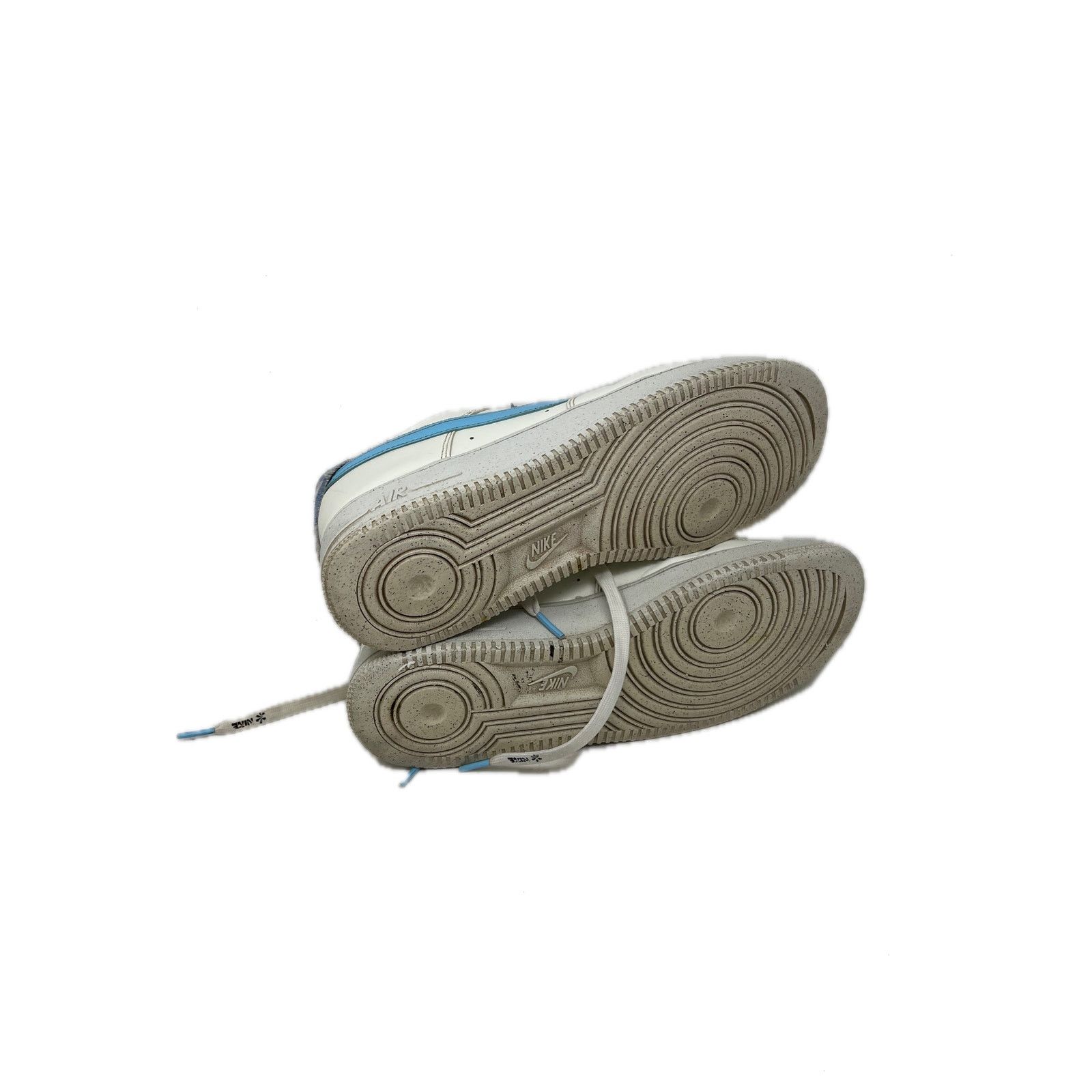 Nike Nike Air Force 1 Low 07 LV8 82 Dble Swoosh Med Blue Mens 9.5 Size US 9.5 / EU 42-43 - 5 Thumbnail
