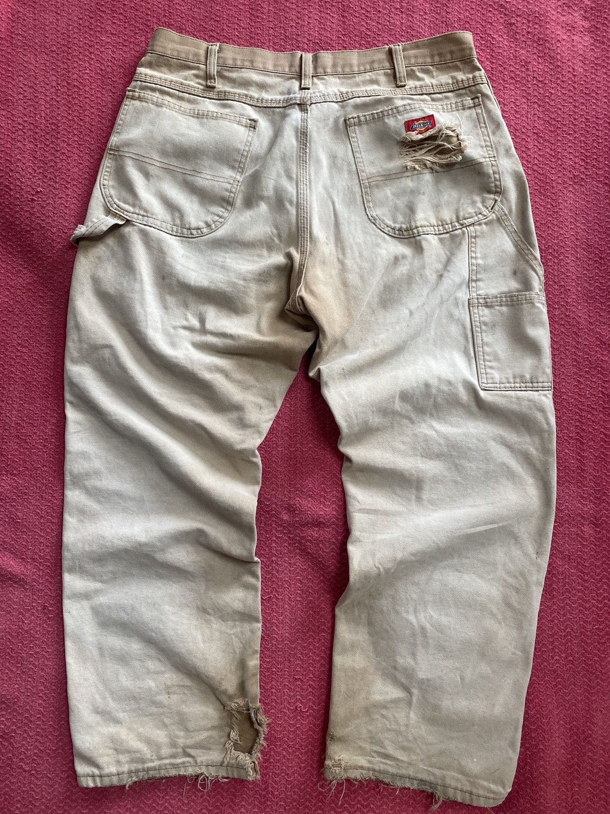 Dickies × Vintage Distressed Dickies Carpenter Pants Size US 36 / EU 52 - 2 Thumbnail