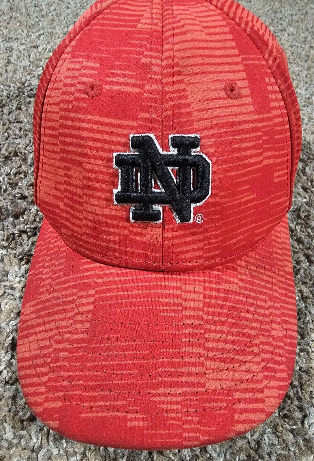 Under Armour Under Armour Notre Dame Baseball Hat Youth Red Strapback Size ONE SIZE - 7 Thumbnail