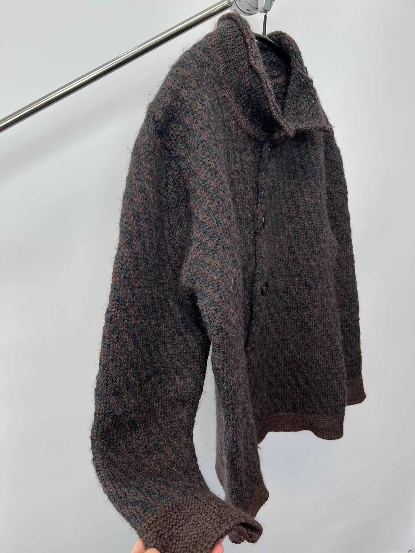 Yohji Yamamoto Yohji Yamamoto YS Colorful Knit Wool Cardigan L Size US L / EU 52-54 / 3 - 4 Thumbnail
