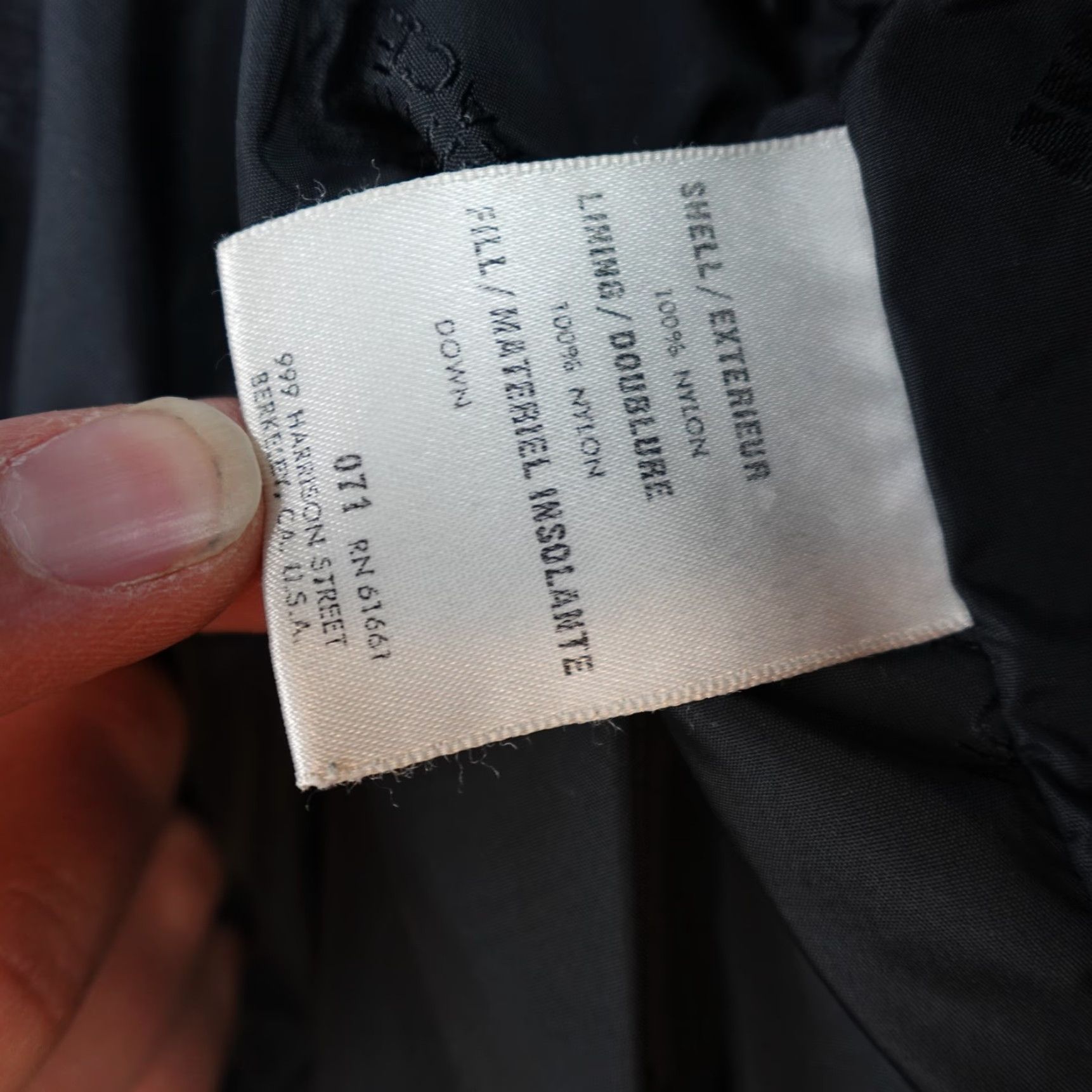 The North Face VINTAGE The North Face Jacket Mens Medium Gray Down Puffer Bomber USA 80s Size M / US 6-8 / IT 42-44 - 7 Thumbnail