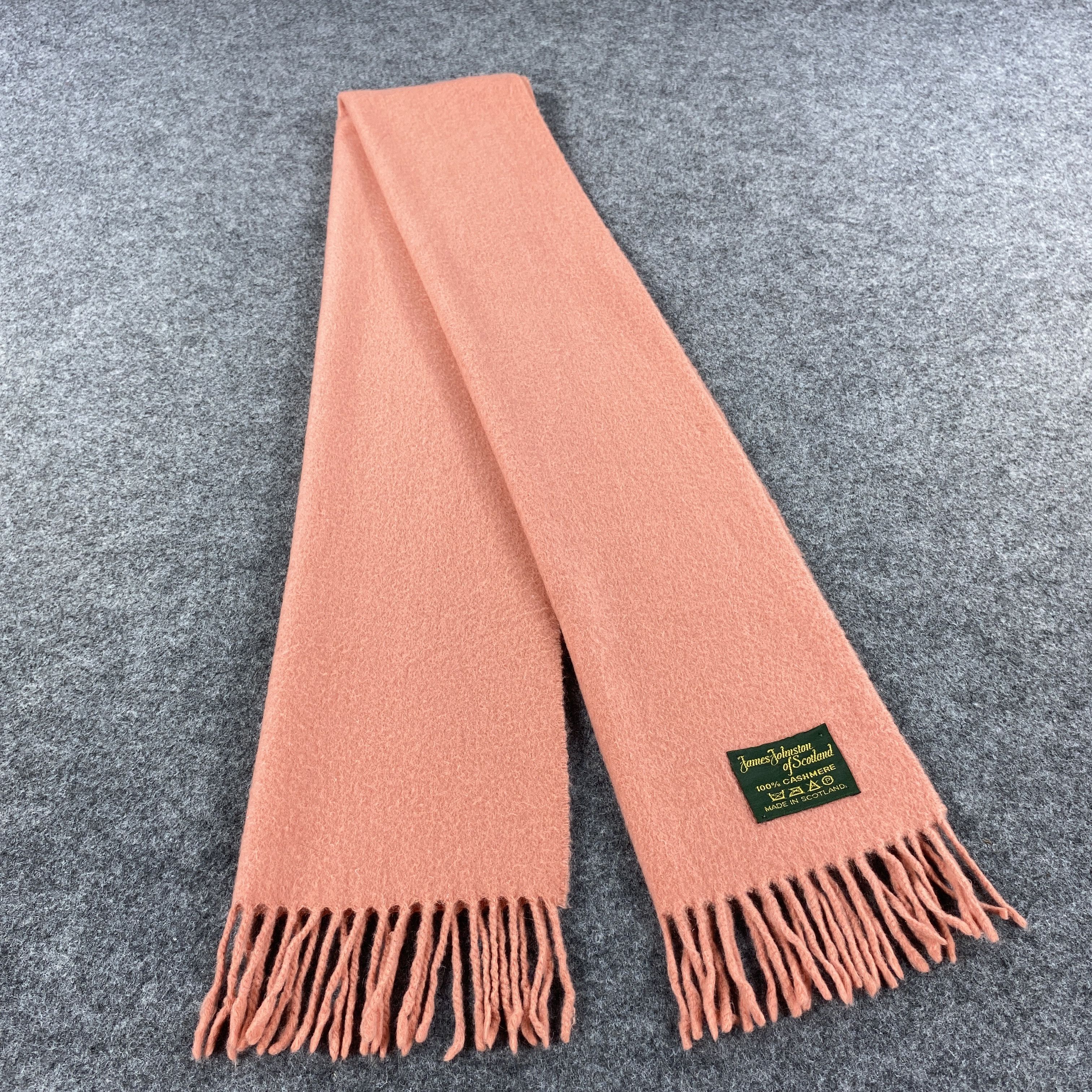 Johnstons Of Elgin × Vintage GF10416 James Johnstons Scarf Neck Wear Muffler Size ONE SIZE - 1 Thumbnail