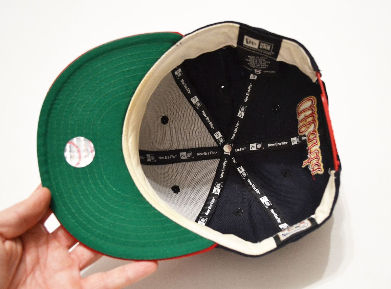 MLB Atlanta Braves Screaming Chief Noc-A-Homa Banned Logo Hat Size ONE SIZE - 5 Thumbnail