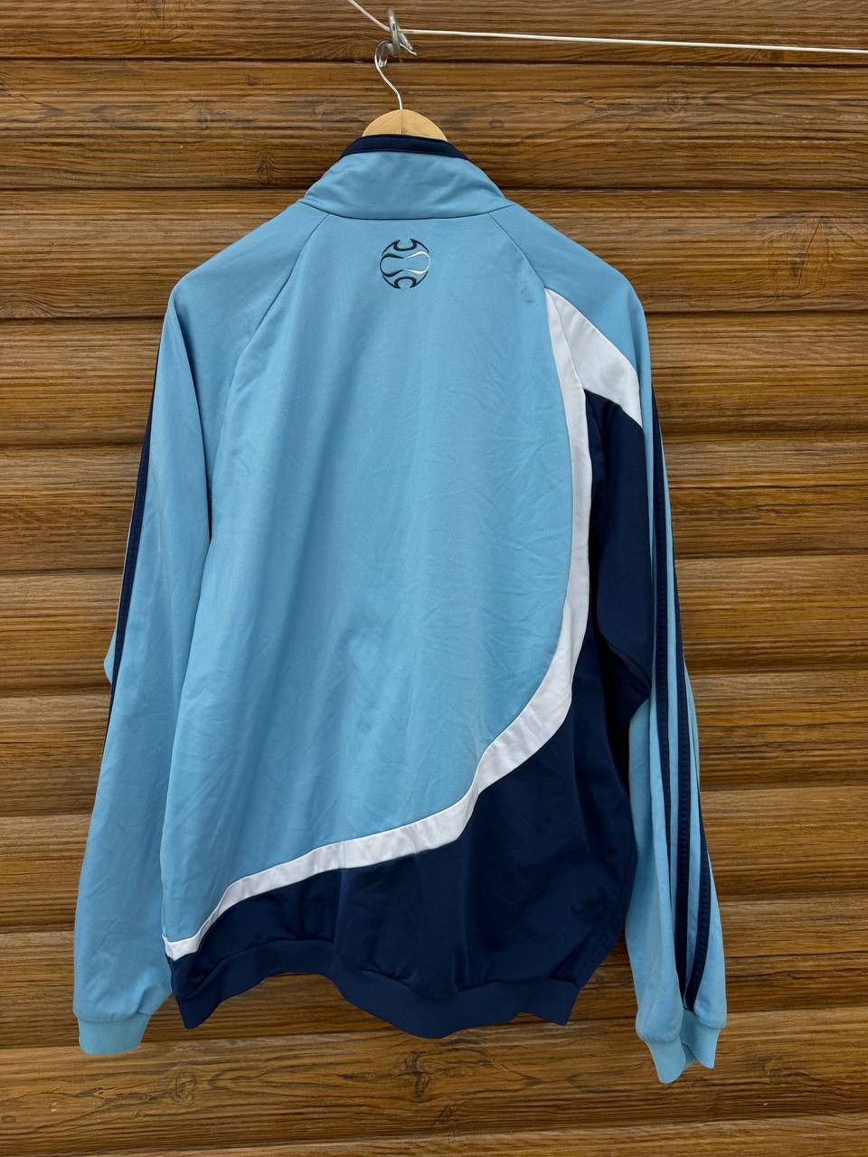 Adidas Vintage Adidas Ajax Amsterdam Football Jacket Soccer Size US L / EU 52-54 / 3 - 3 Thumbnail