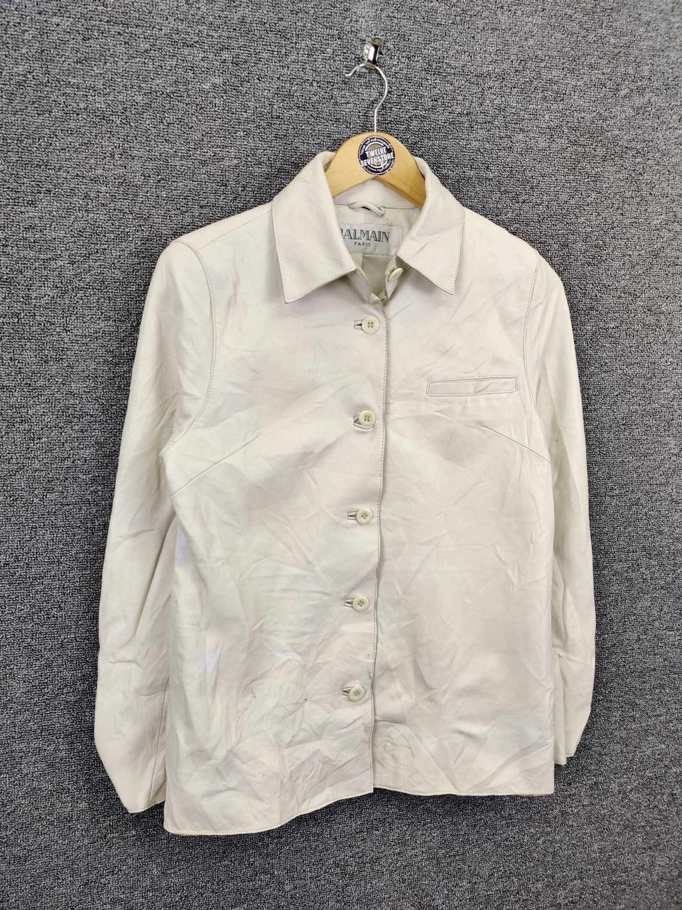 Balmain Vintage Balmain Paris Leather Jacket Size US M / EU 48-50 / 2 - 5 Thumbnail