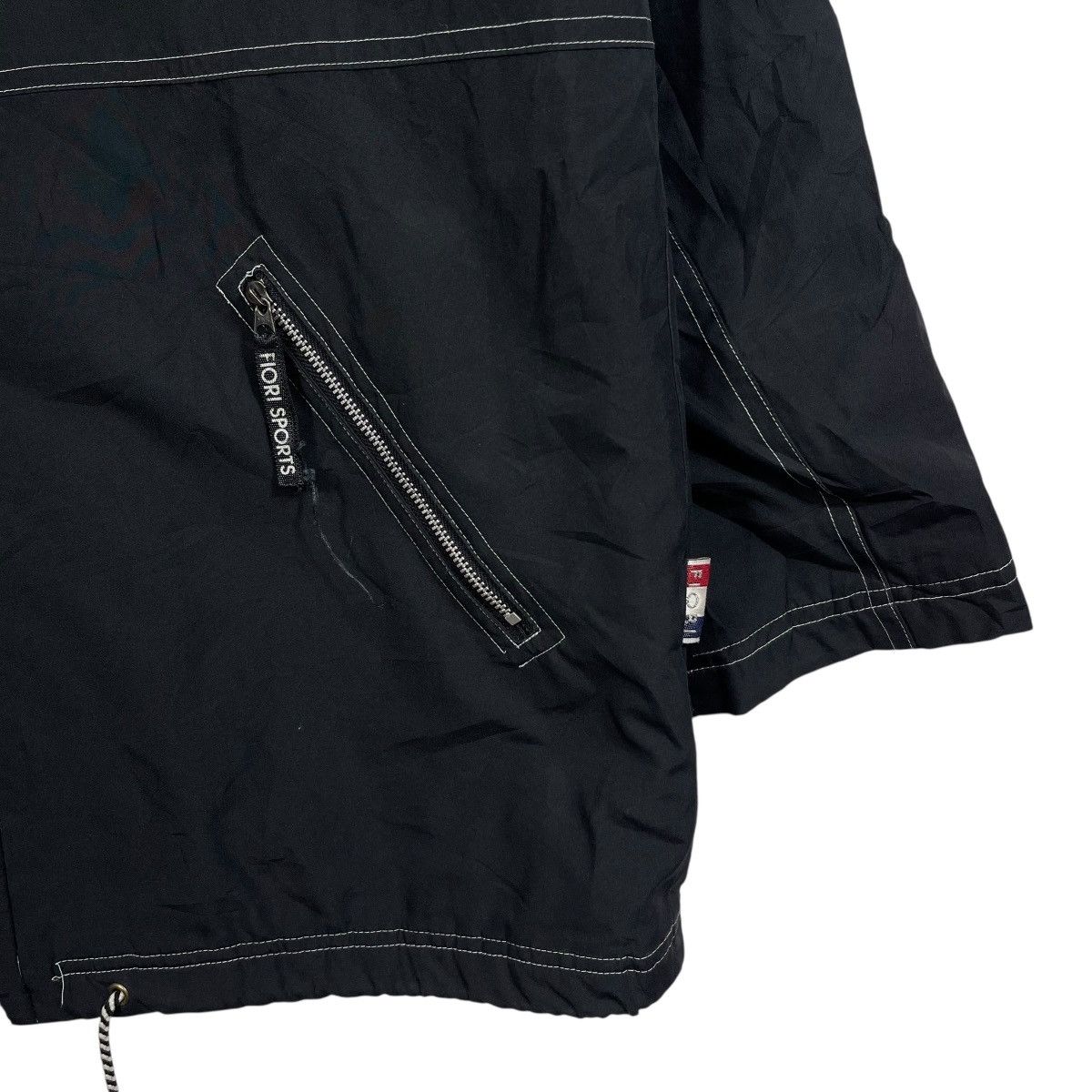 Vintage Fiori Sports Hooded Windbreaker Jacket Big Logo Embroidery Size US M / EU 48-50 / 2 - 5 Thumbnail
