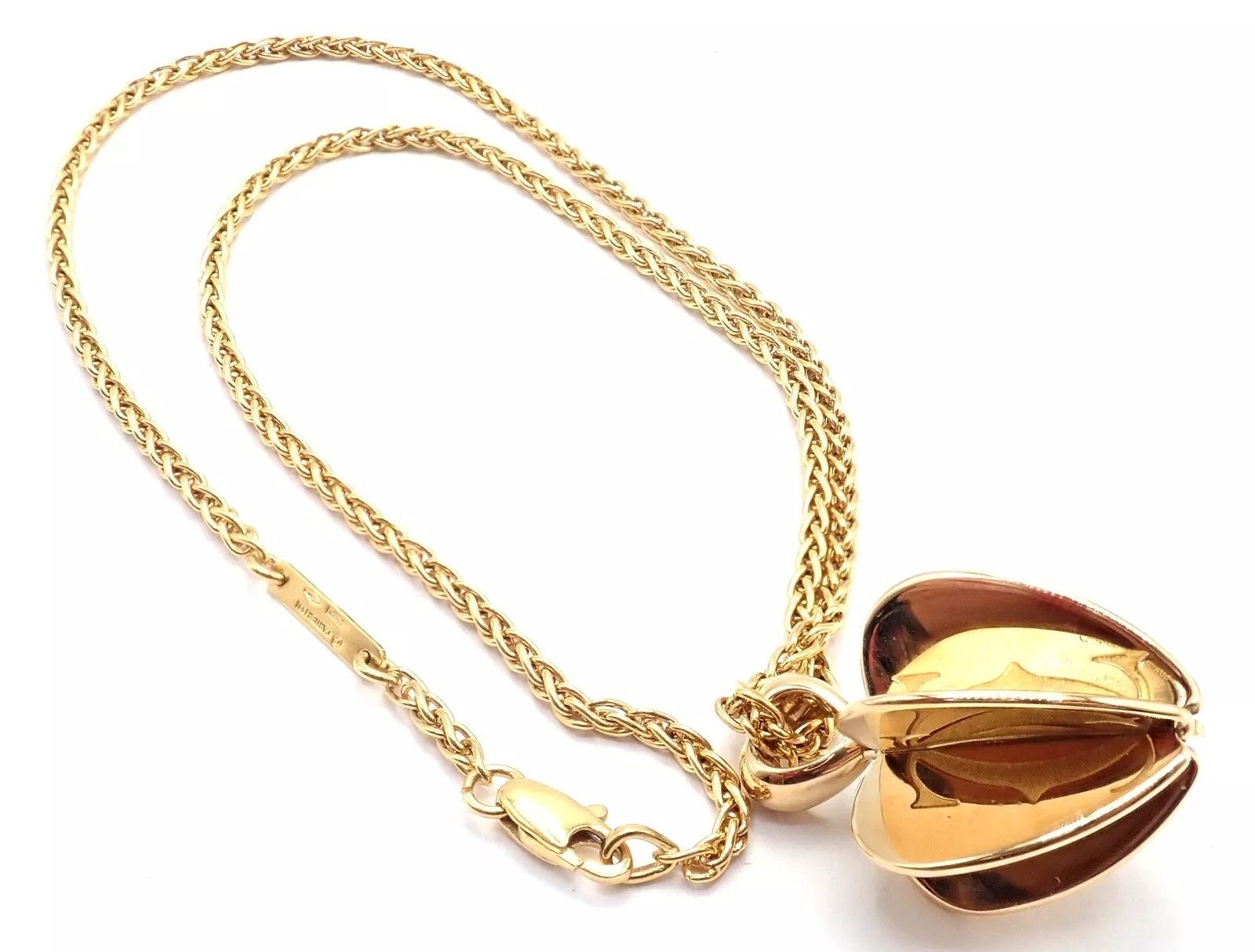 Cartier Authentic! Cartier 18k Yellow Gold Double Chain Necklace Size ONE SIZE - 12 Thumbnail