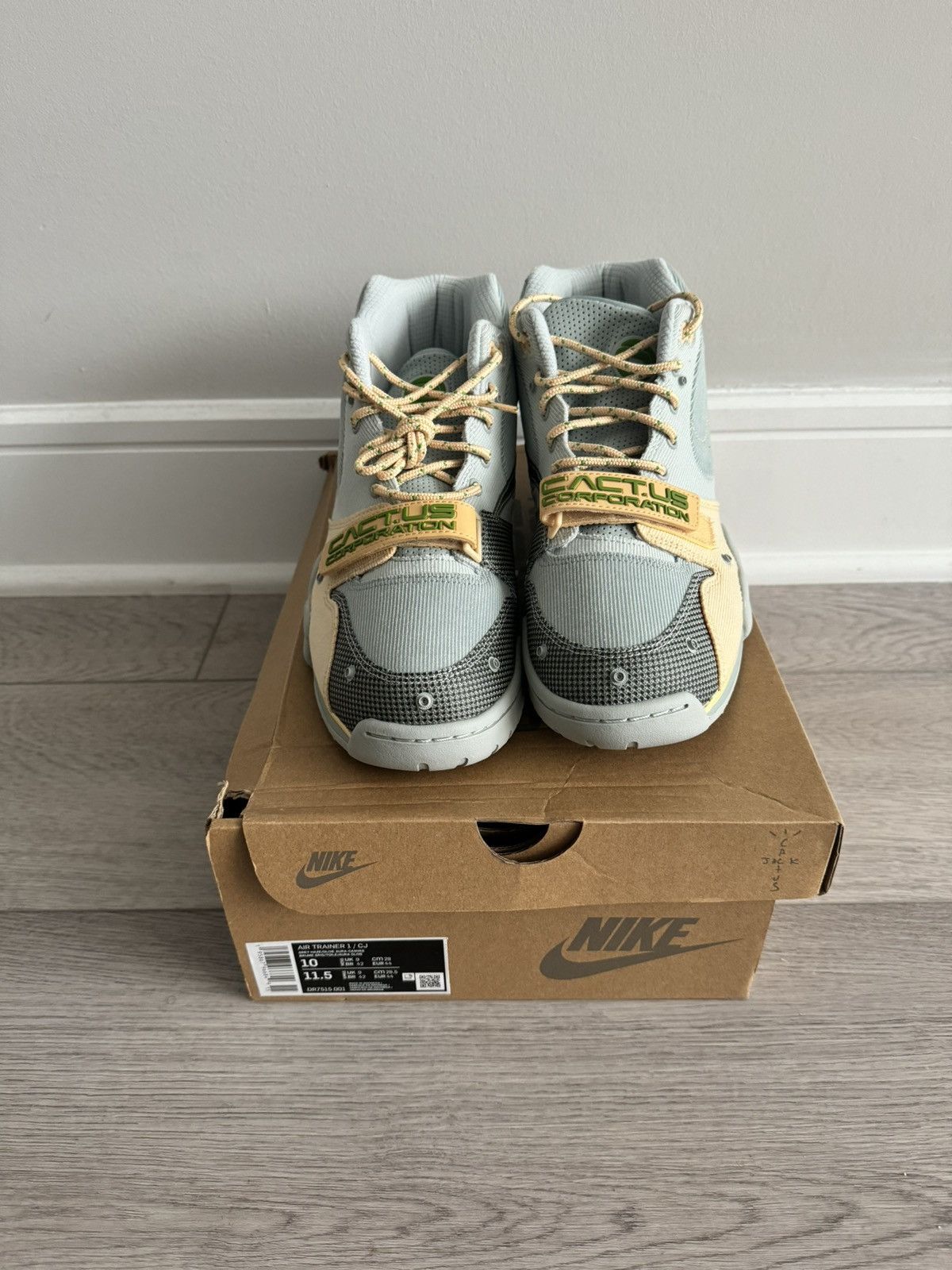 Travis Scott Nike Air Trainer 1 x Cactus Jack Size US 10 / EU 43 - 3 Thumbnail