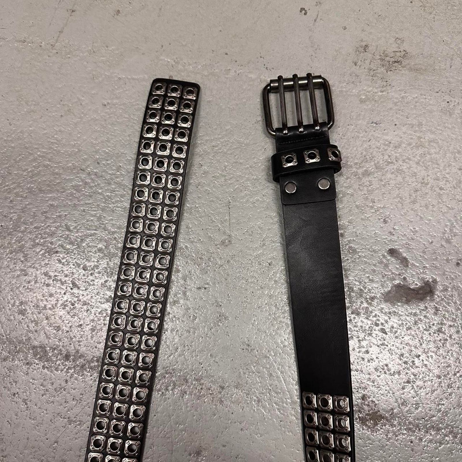 Other Vintage studded metal belt WMNS Size ONE SIZE - 5 Thumbnail