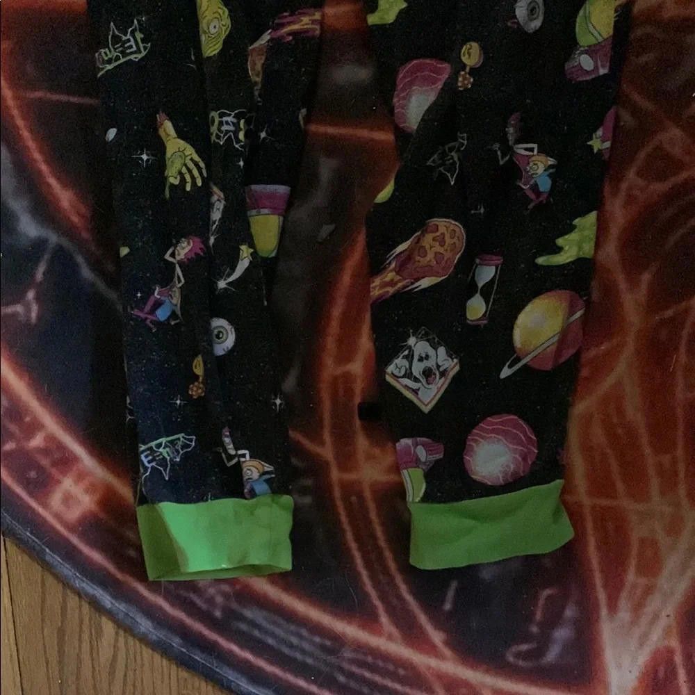 Designer Rick and Morty Cartoon Pajama Pants Size ONE SIZE - 2 Thumbnail