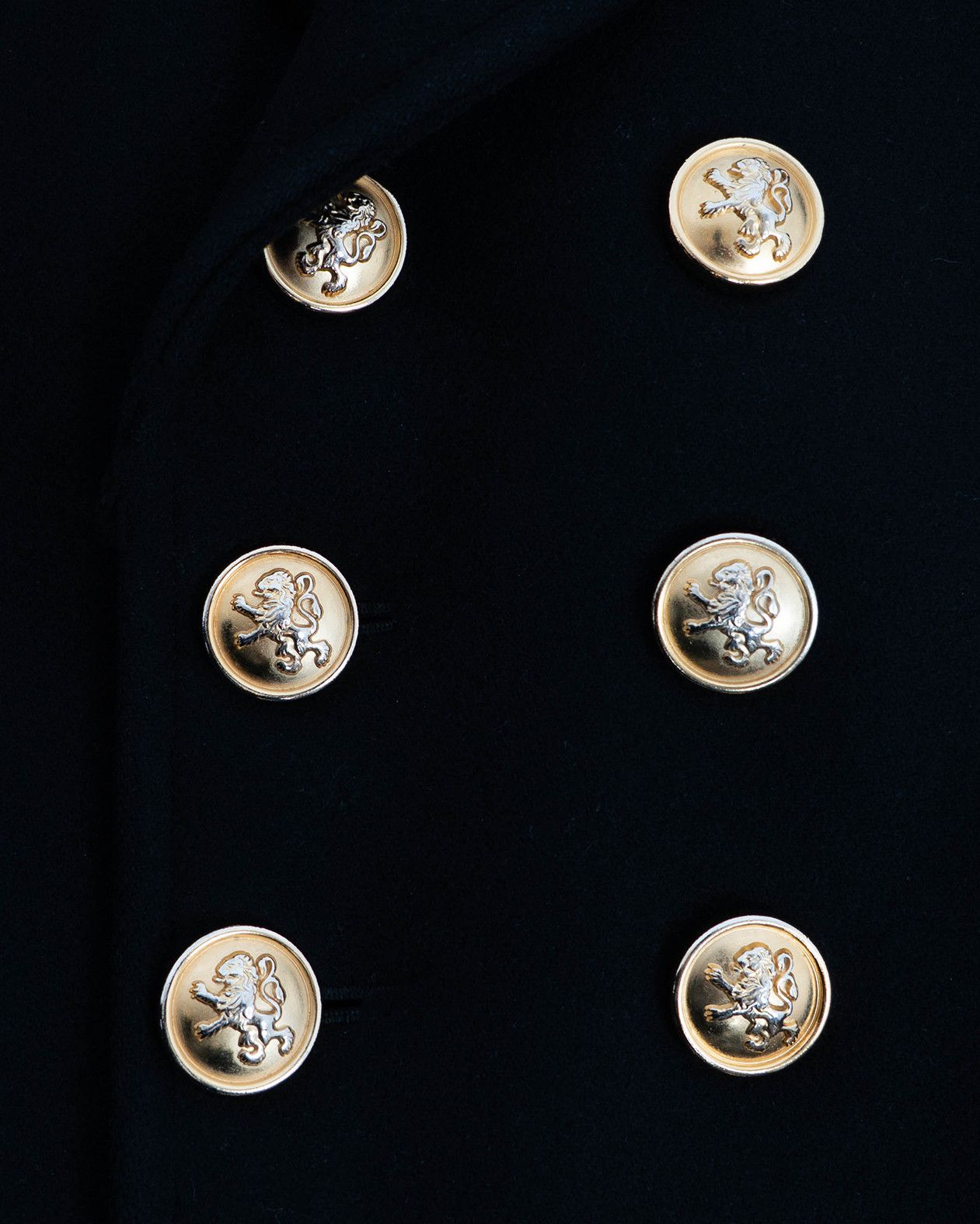Saint Laurent Paris Palladium Officier Coat Men's (FW16) Size US L / EU 52-54 / 3 - 8 Thumbnail