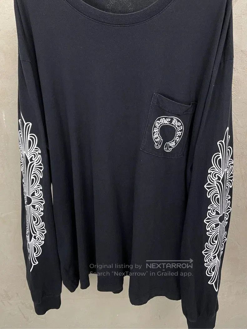 Chrome Hearts Chrome Hearts Black Long Sleeve T. Size US XXL / EU 58 / 5 - 8 Thumbnail