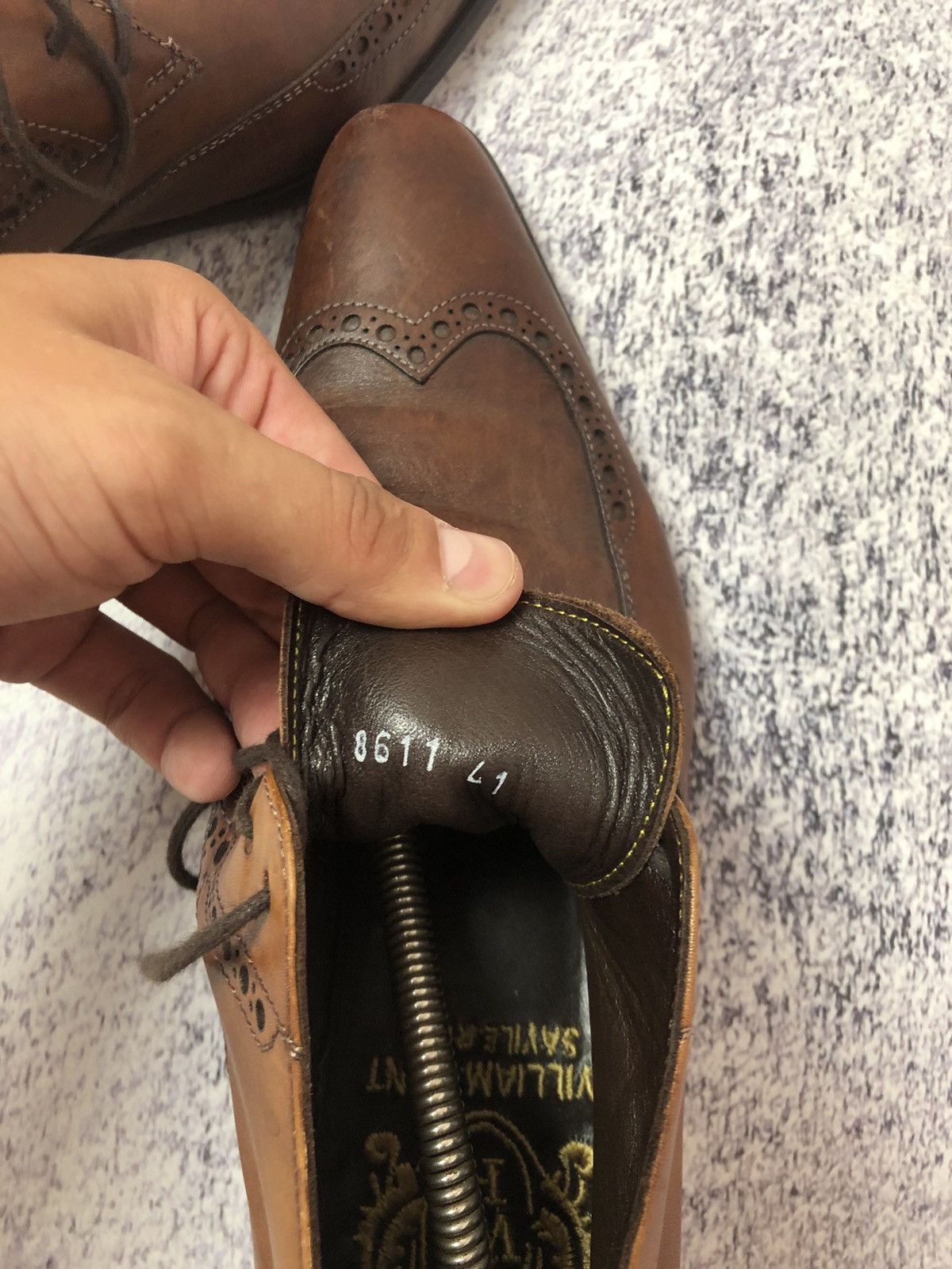 Japanese Brand × Vintage Vintage Leather men's shoes y2k size 41 usa casual Size US 9 / EU 42 - 14 Thumbnail