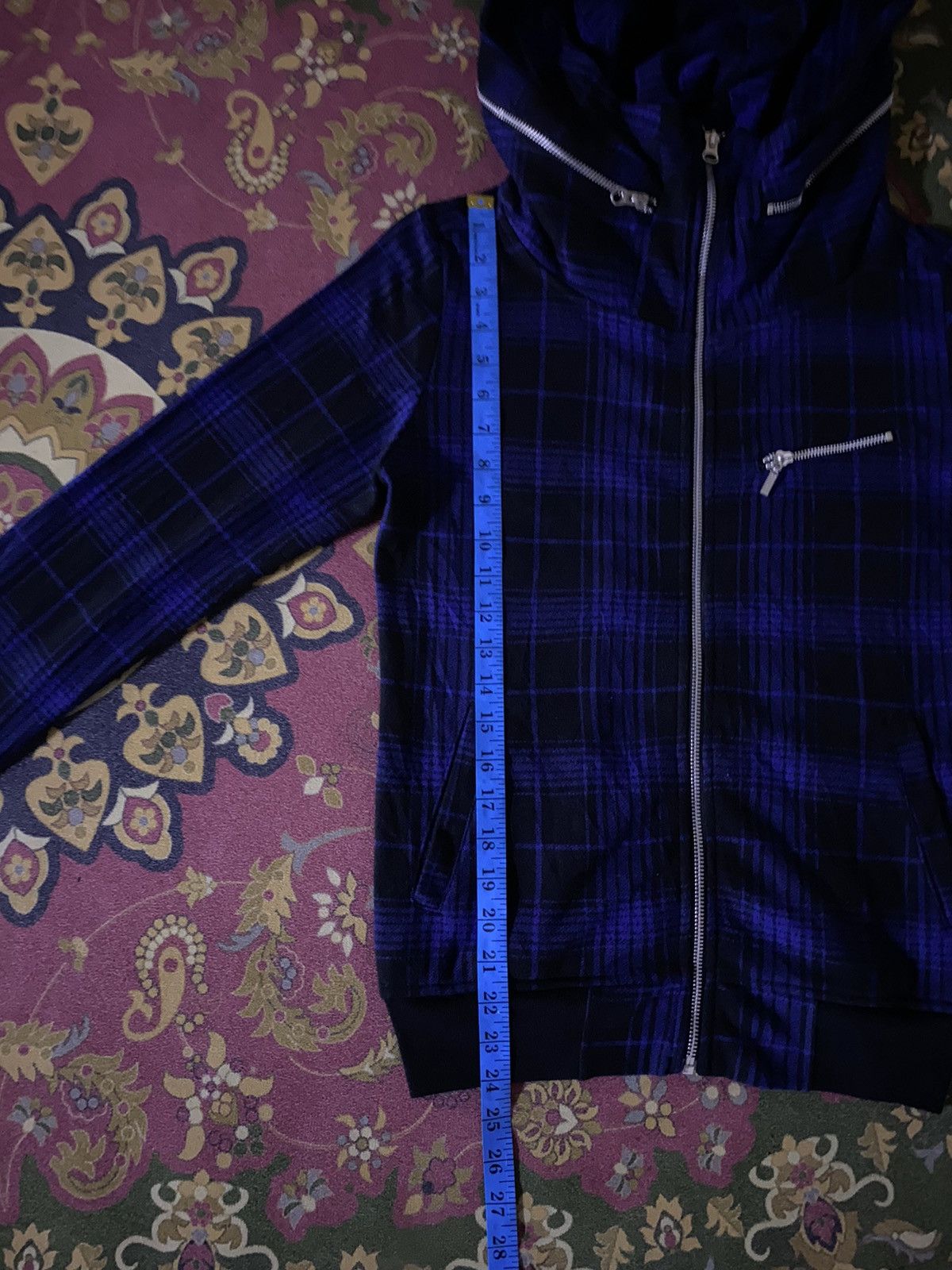 Japanese Brand Japanese Brand PLUS ONE Punk Design Style Hoodie Size US S / EU 44-46 / 1 - 13 Thumbnail