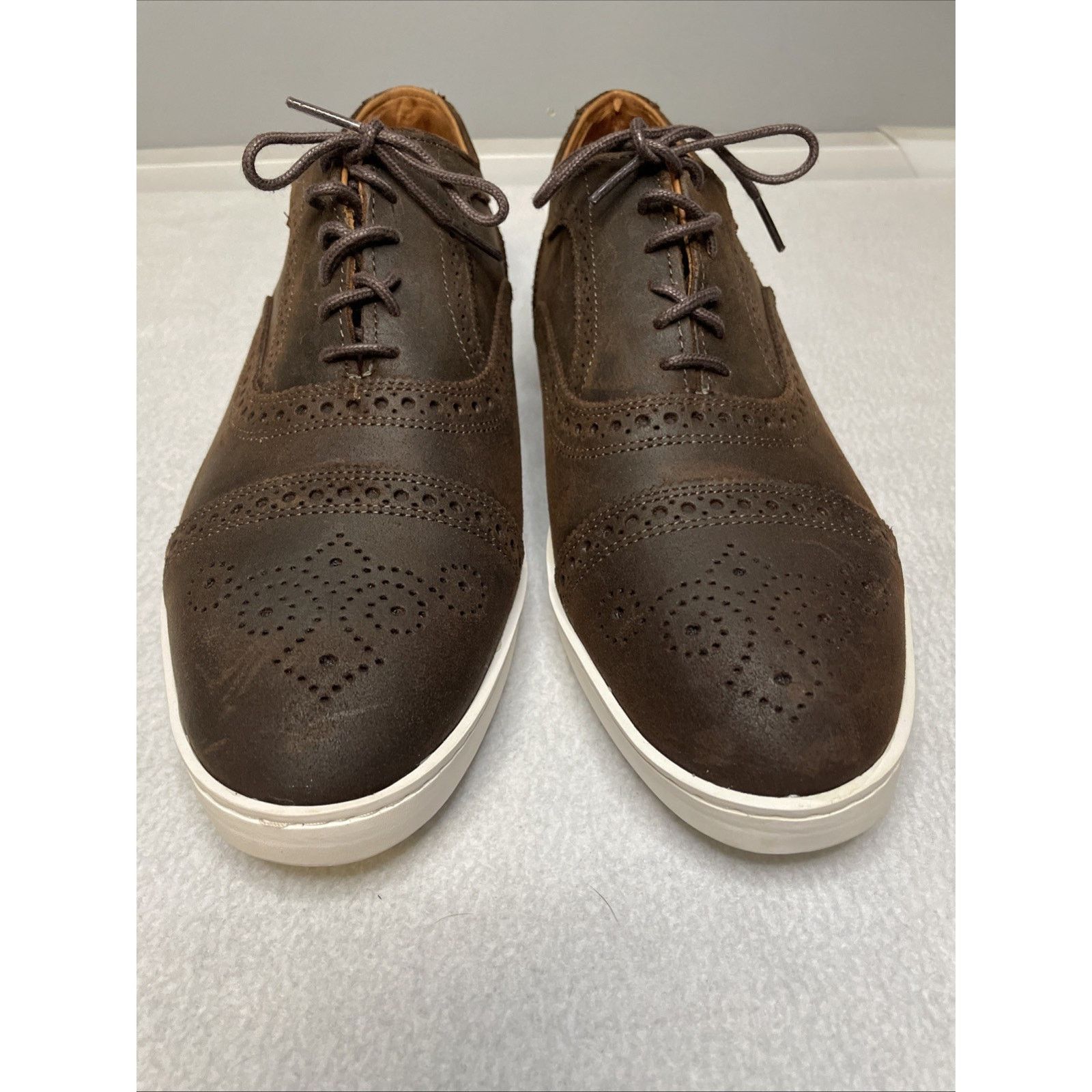 Allen Edmonds Allen Edmonds Strand Oxford Men's 9.5 EEE Dress Walnut Size US 9 / EU 42 - 4 Thumbnail