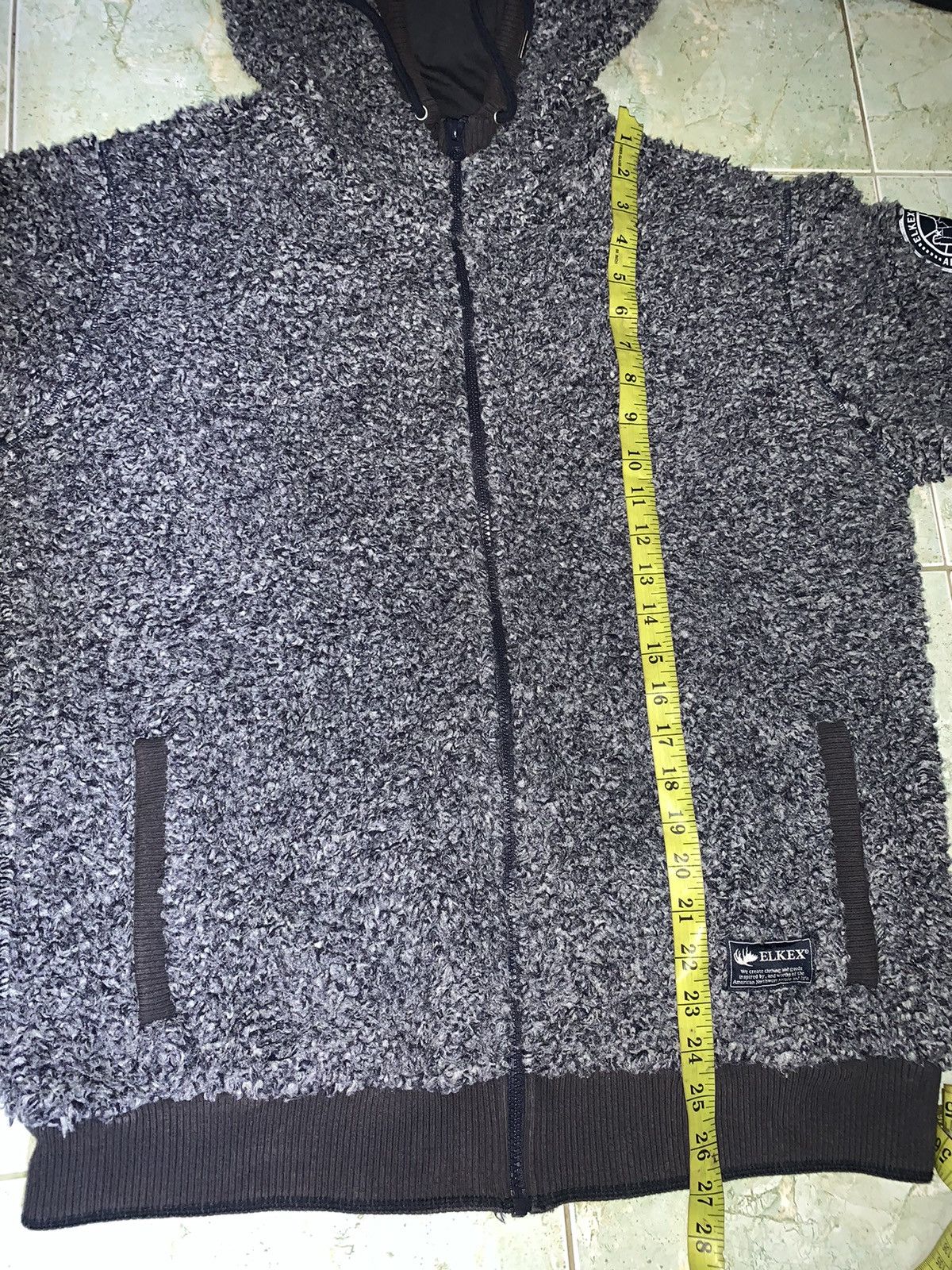 Japanese Brand ELKEK Fleece Hoodie Size US L / EU 52-54 / 3 - 15 Thumbnail