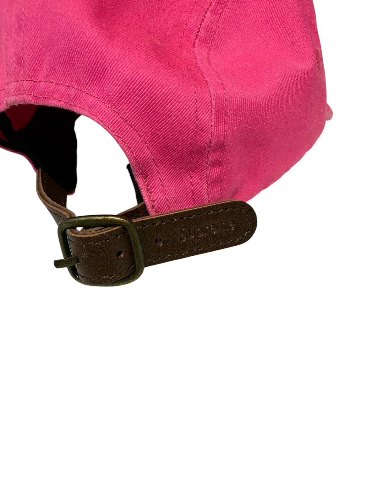 Supreme Supreme Washed Chino Twill Camp Cap Pink Size ONE SIZE - 3 Thumbnail