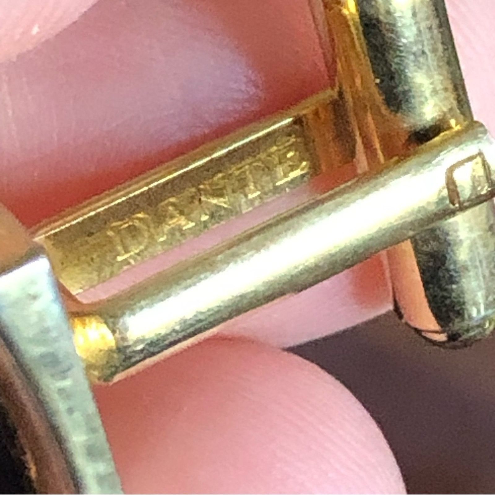 Vintage Vintage Dante emerald cut pyrope garnet cuff links Size ONE SIZE - 8 Thumbnail