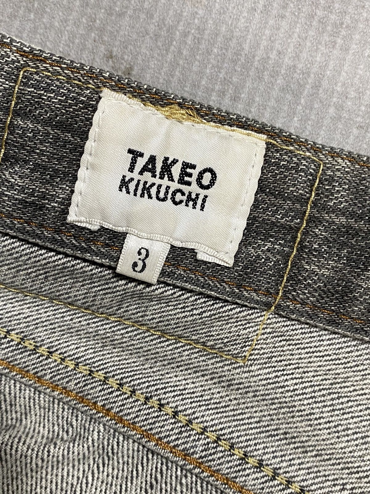 Japanese Brand × Takeo Kikuchi Takeo Kikuchi Denim Jeans Size US 33 - 6 Thumbnail