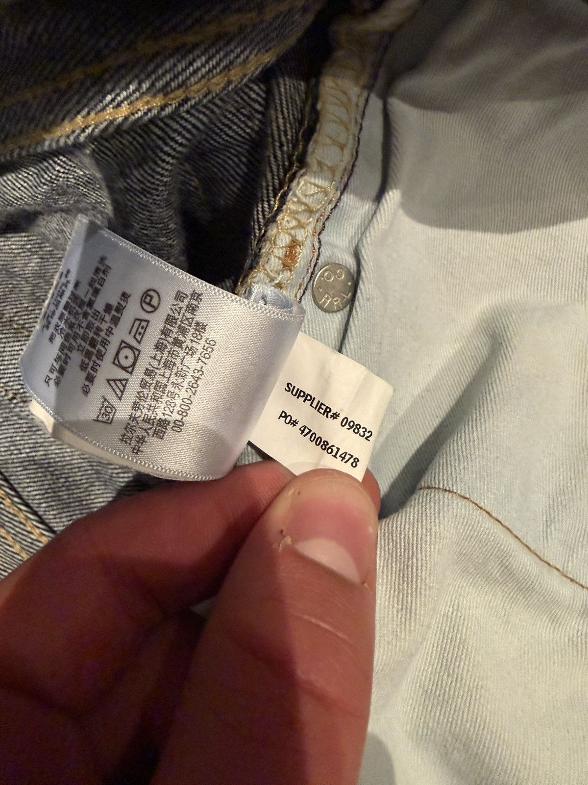 RRL Ralph Lauren Selvedge Slim Fit RRL Jeans Size US 33 - 12 Thumbnail