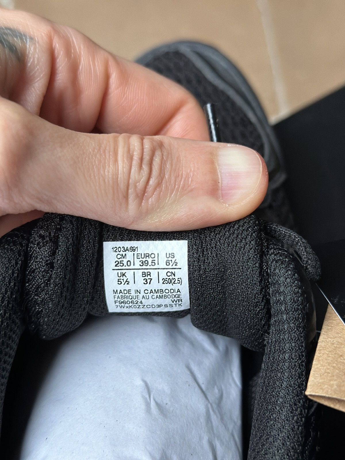 Asics × JJJJound Asics GT-2160 x JJJJOUND Size US 6.5 / EU 39-40 - 8 Thumbnail