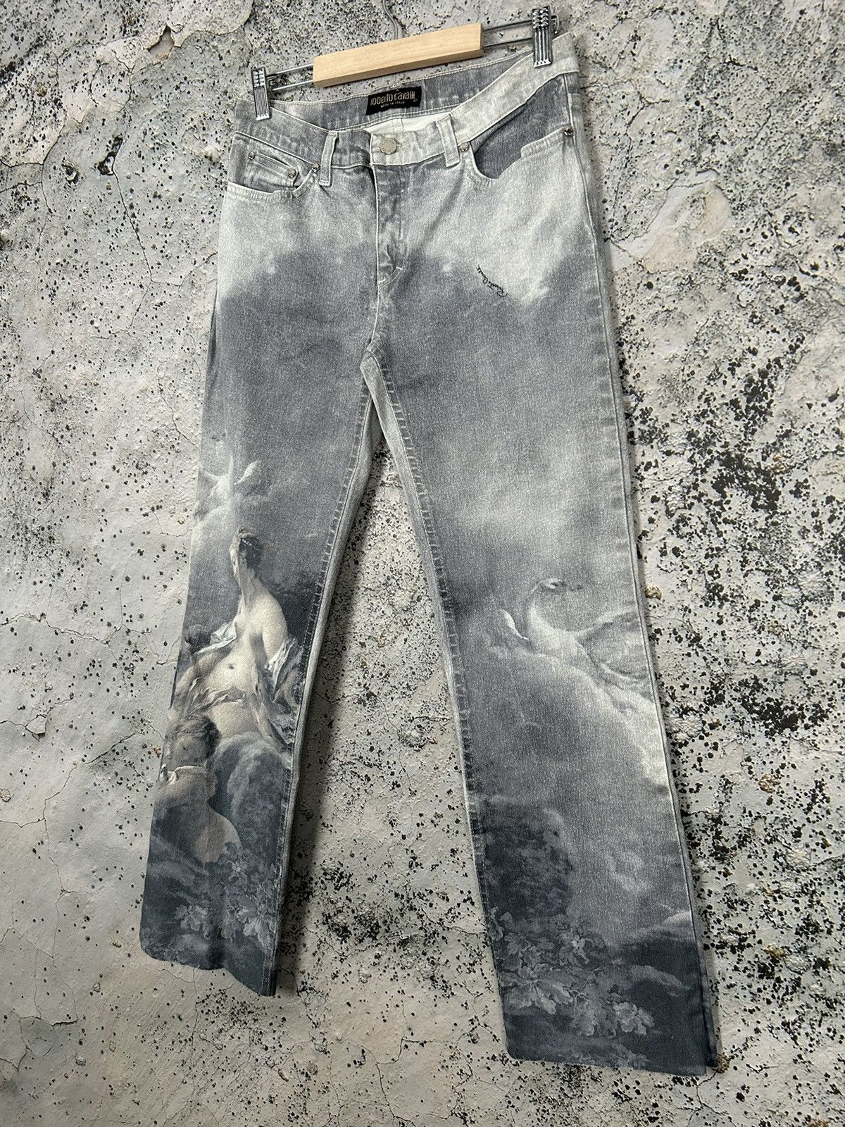 Roberto Cavalli Roberto Cavalli Archival Full Printed Pants Avantgarde Rare Size US 32 / EU 48 - 2 Thumbnail