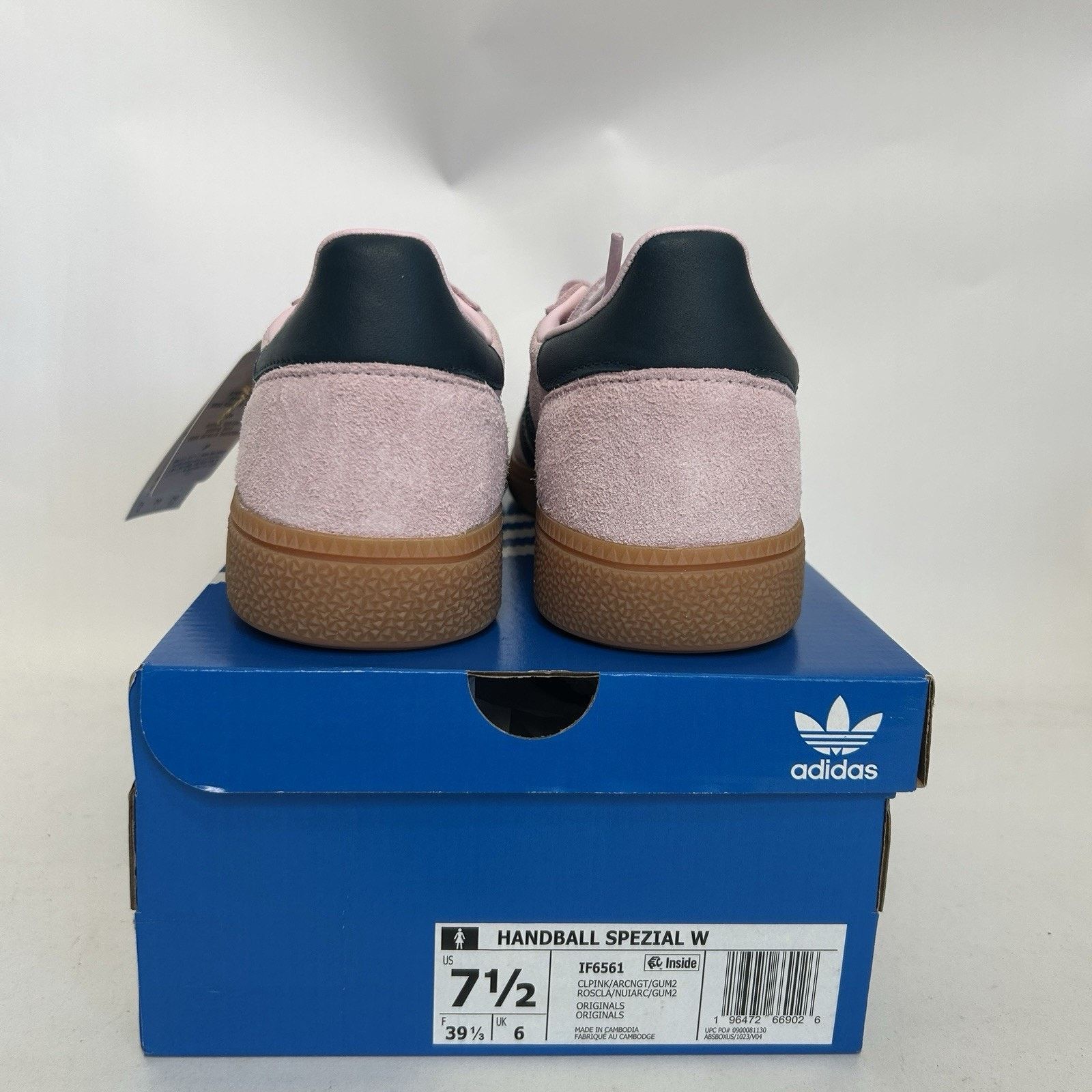 Adidas Adidas Handball Spezial WMNS “Clear Pink Arctic Night” Size US 7.5 / IT 37.5 - 4 Thumbnail