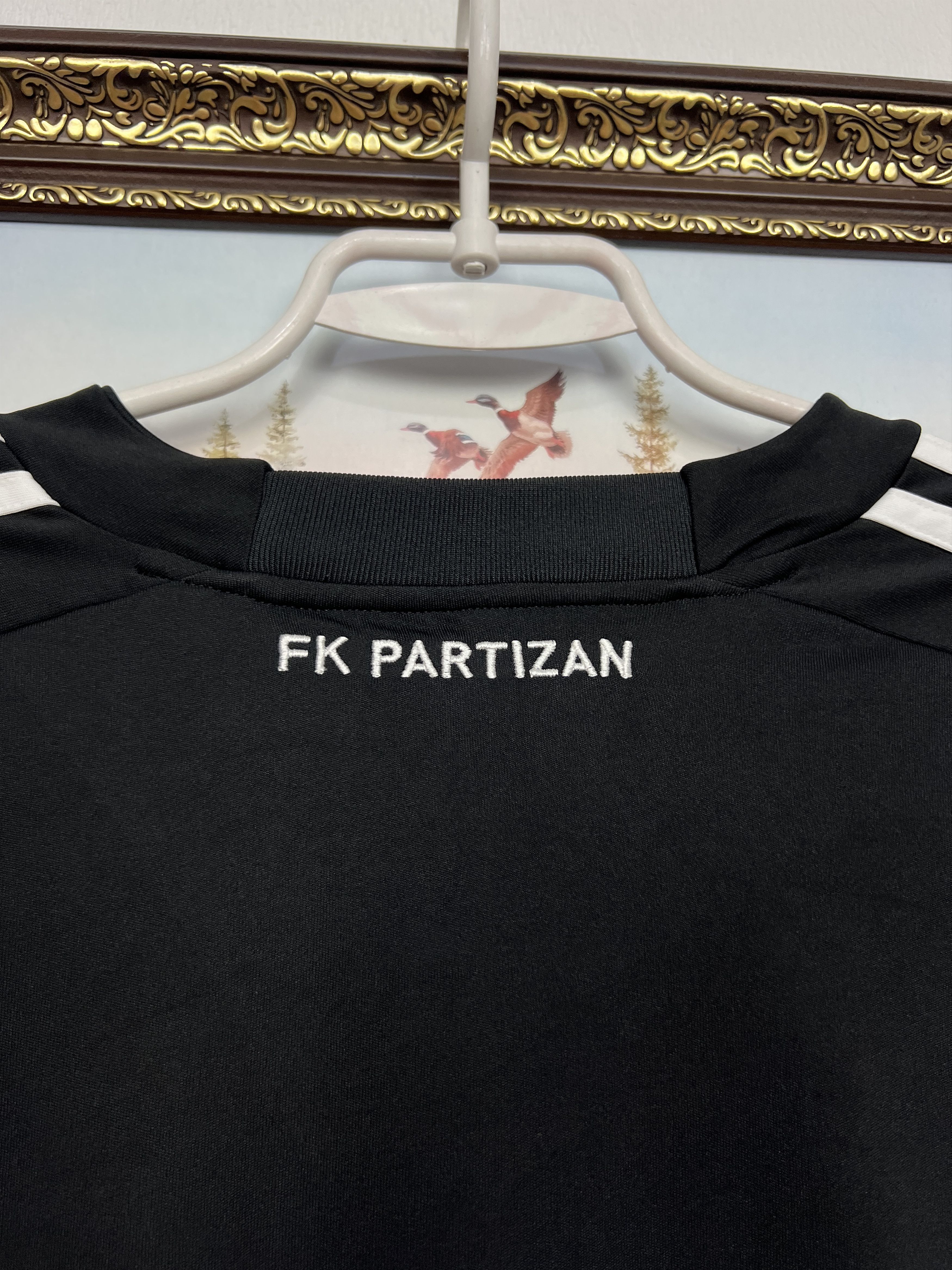 Adidas Partizan Belgrade football shirt Soccer Long Sleeve Jersey Size US XL / EU 56 / 4 - 9 Thumbnail