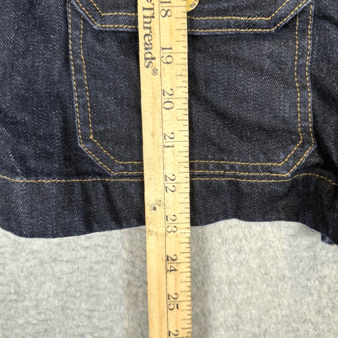 Ralph Lauren VINTAGE Lauren Ralph Lauren Jacket Denim Blue Women's L Petite Adult Large Denim Blue Jacket Women L Blue Denim Y2K 90s 00s Petite Womens Size L / US 10 / IT 46 - 4 Thumbnail